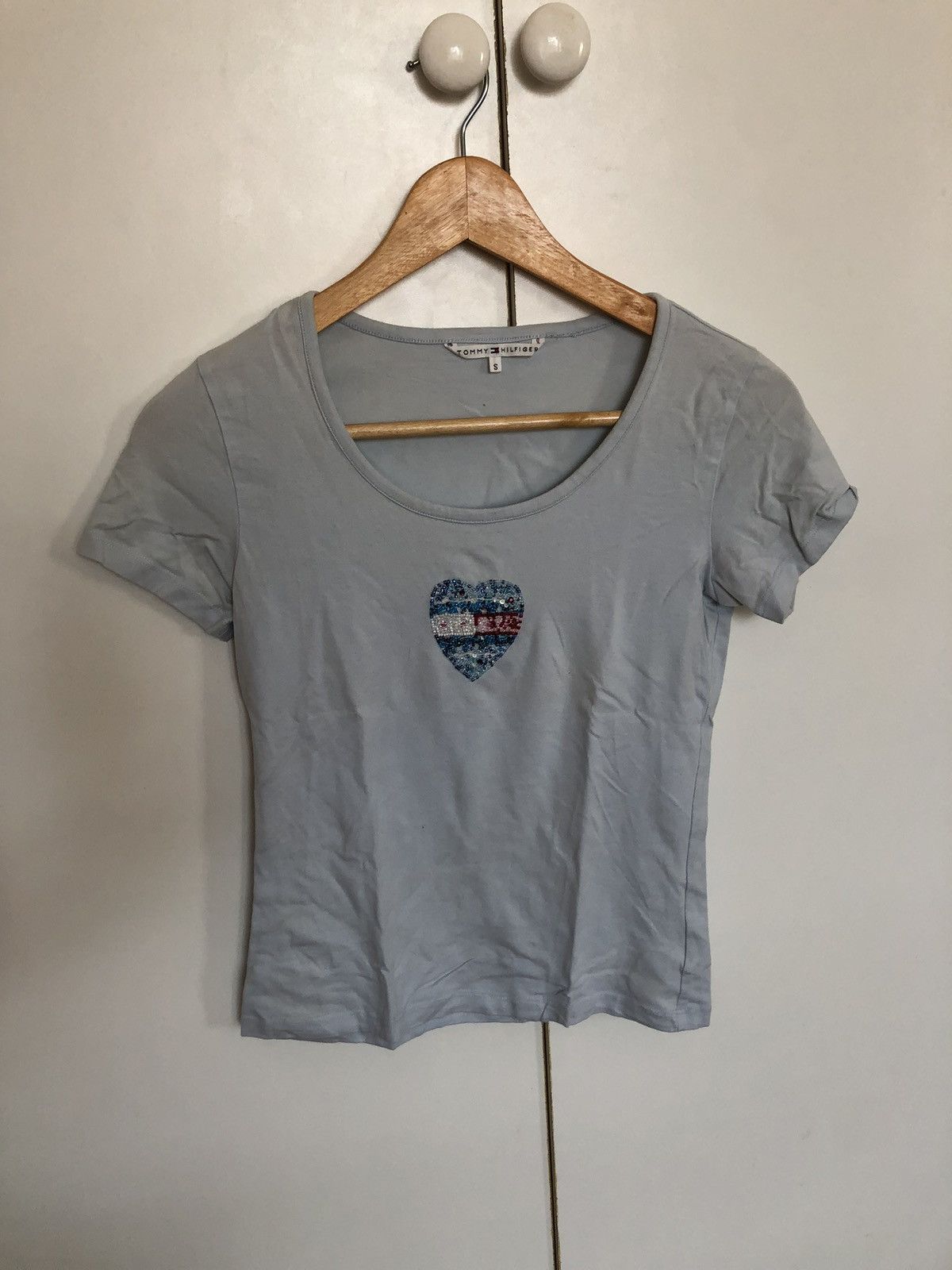 Tommy Hilfiger Tommy Hilfiger Baby Tee Size S / US 4 / IT 40 - 1 Thumbnail