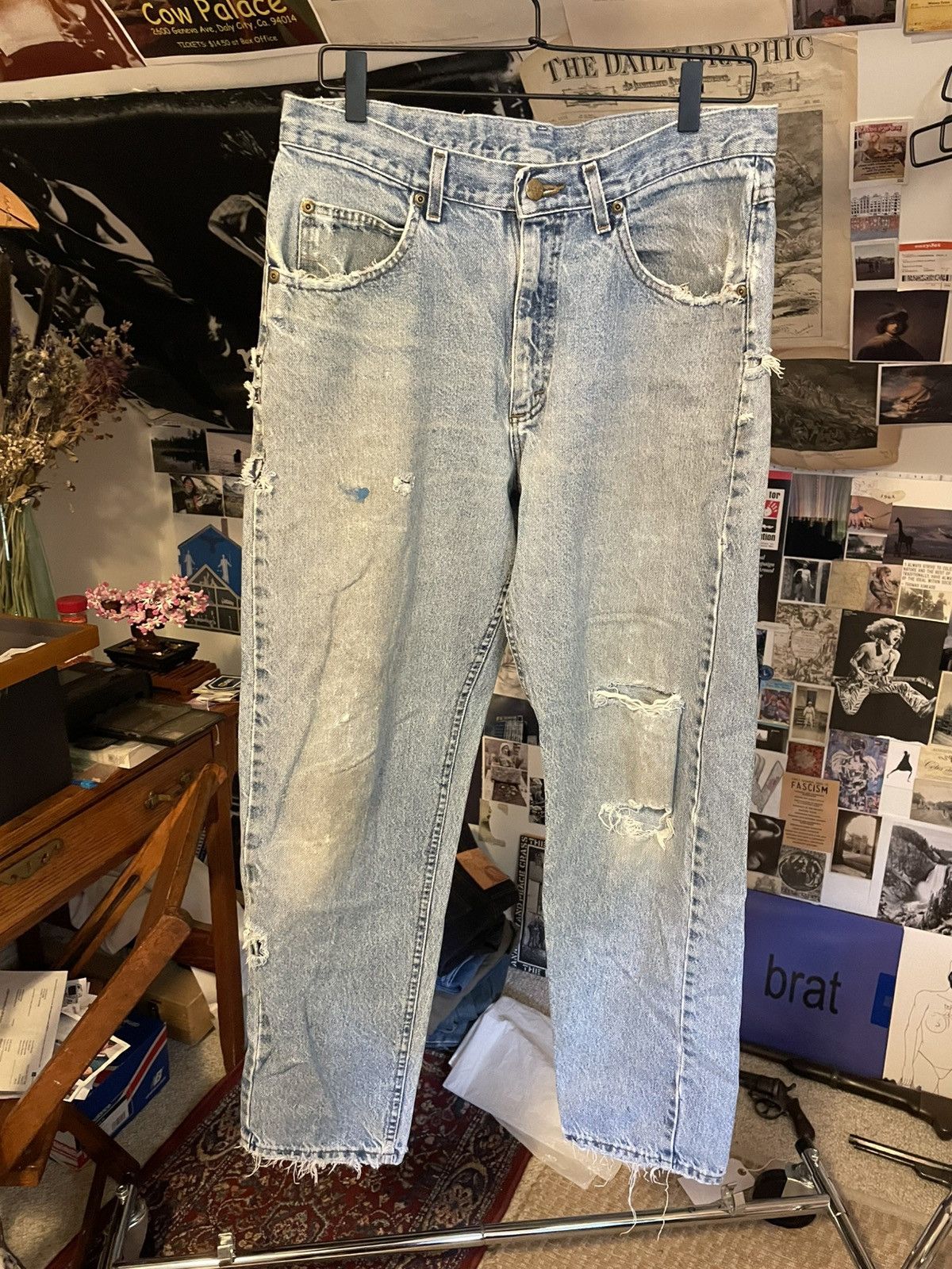 L.L. Bean L.L Bean distressed jeans Size US 33 - 1 Thumbnail
