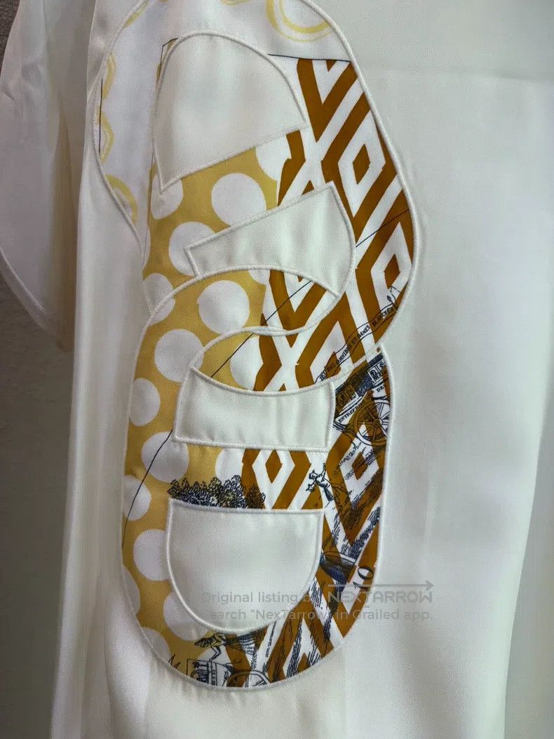 Hermes Hermes Silk Short-Sleeve T-Shirt Size XS / US 0-2 / IT 36-38 - 3 Thumbnail