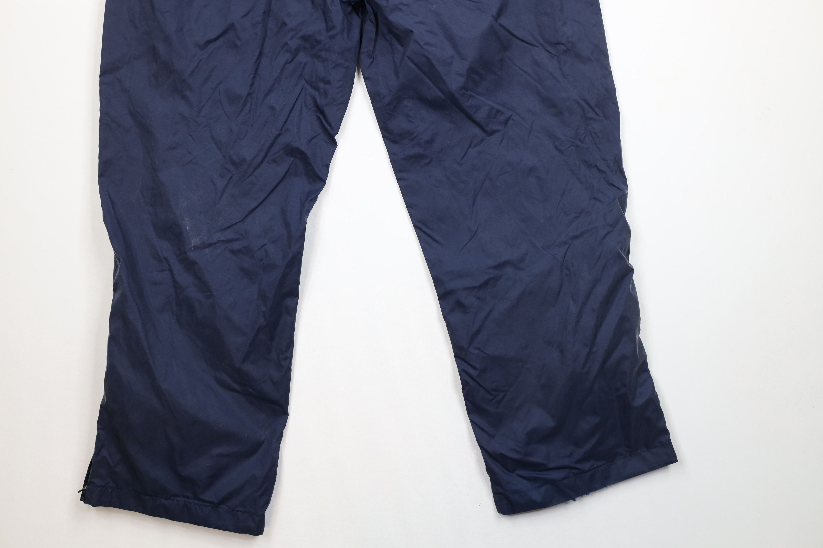 Nike × Vintage Vintage 90s Y2K Nike Travis Scott Mini Swoosh Wide Leg Pants Size US 38 / EU 54 - 14 Thumbnail