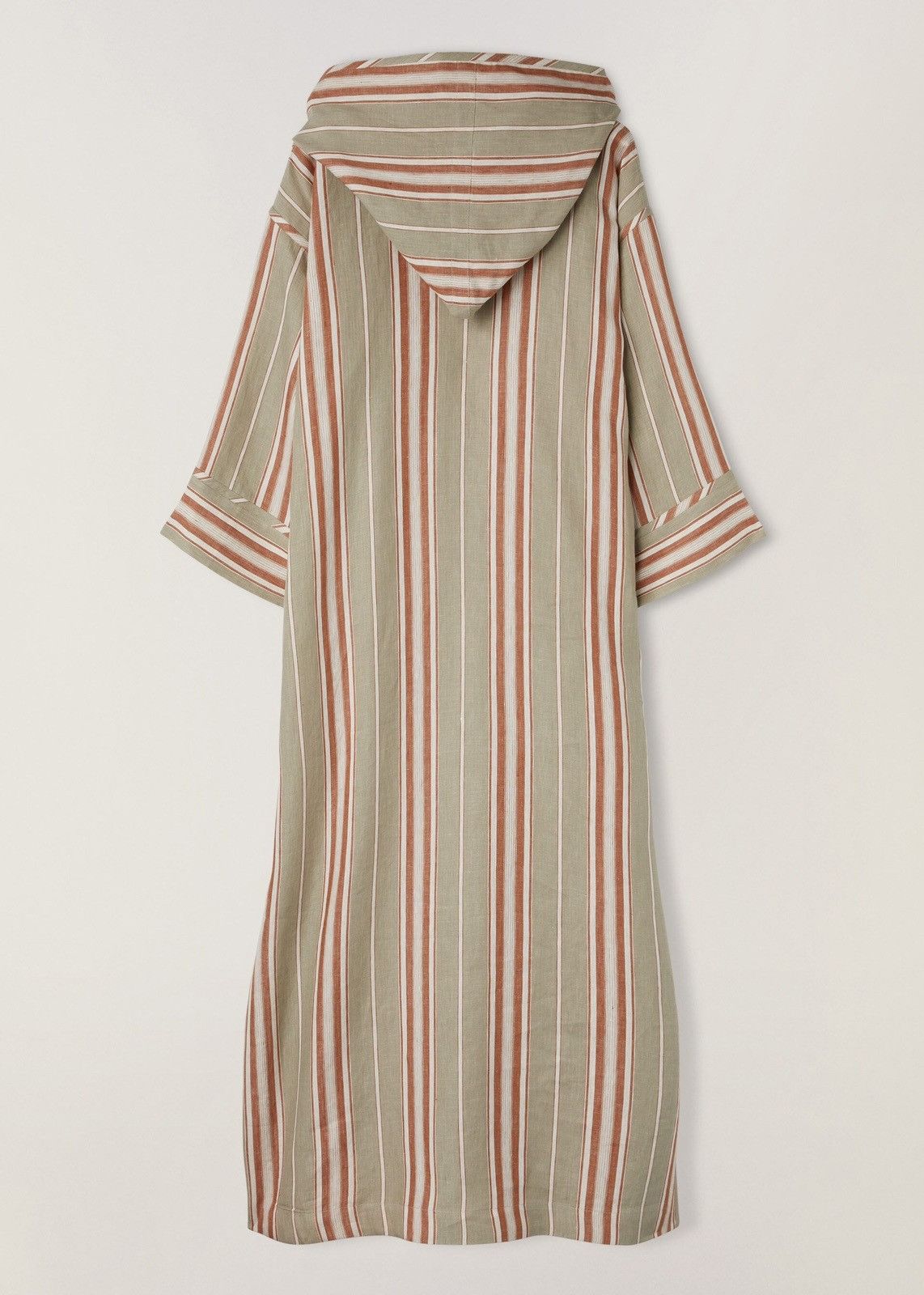Loro Piana o1srvl11e0824 Krister Beach Stripes Maxi Dress in Multicolor Size M / US 6-8 / IT 42-44 - 2 Thumbnail