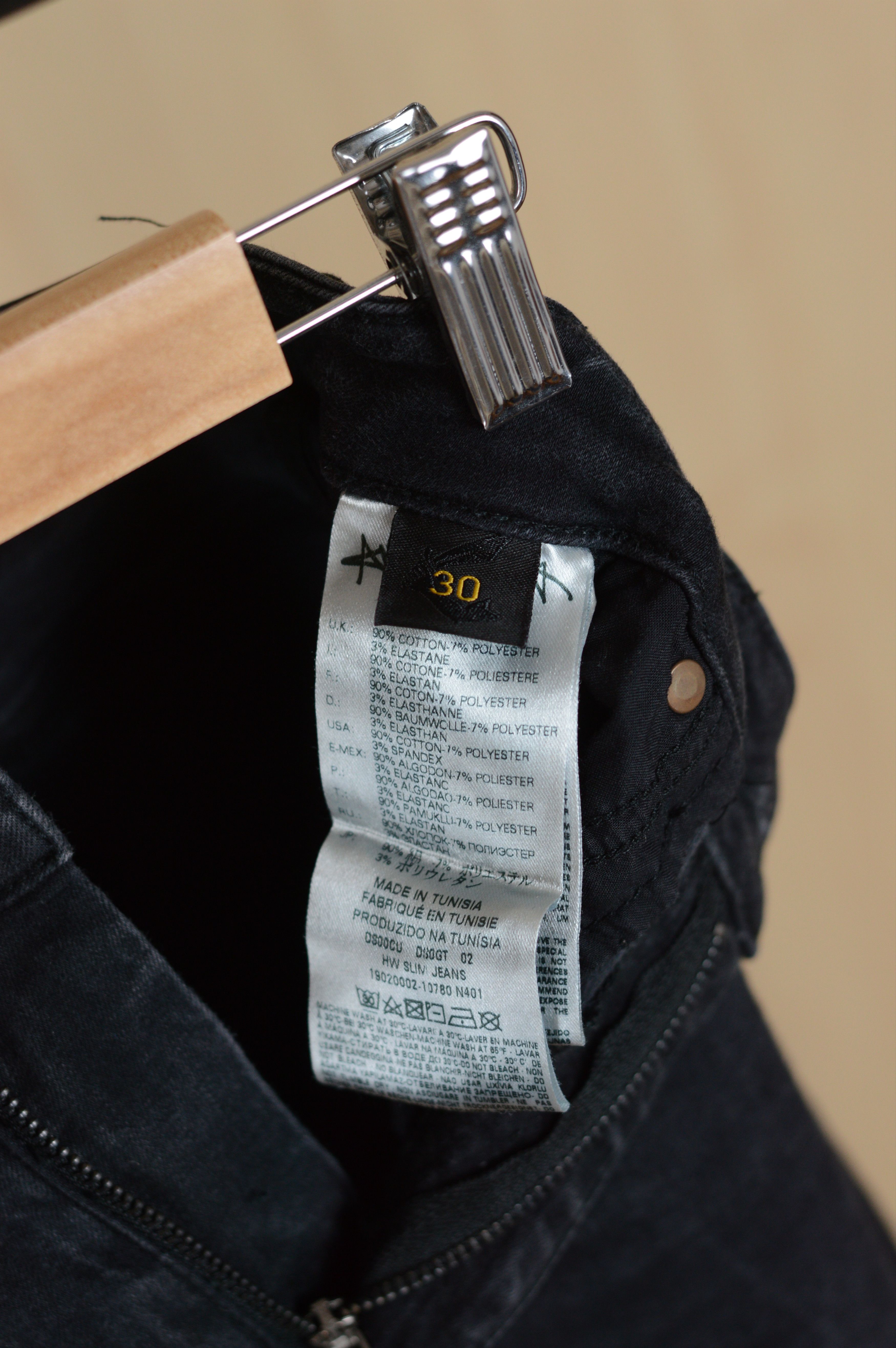 Vivienne Westwood Vivienne Westwood Anglomania Smoky Black Jeans Size US 30 / EU 46 - 6 Thumbnail