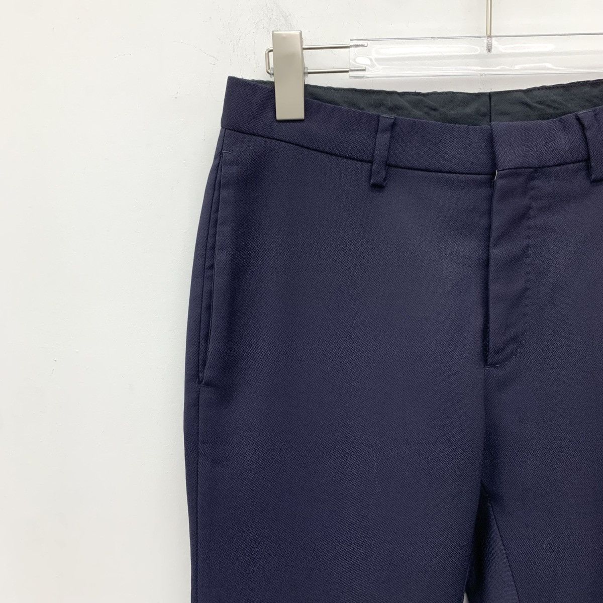 Dior Dior Navy Blue Wool Casual Suit Pants K26WX Size US 30 / EU 46 - 3 Thumbnail