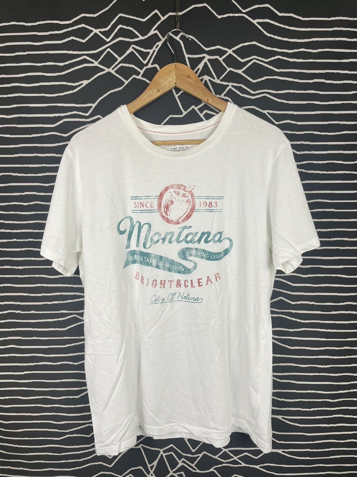 Japanese Brand Japanese Brand Back Number Tshirt Size US XL / EU 56 / 4 - 1 Thumbnail
