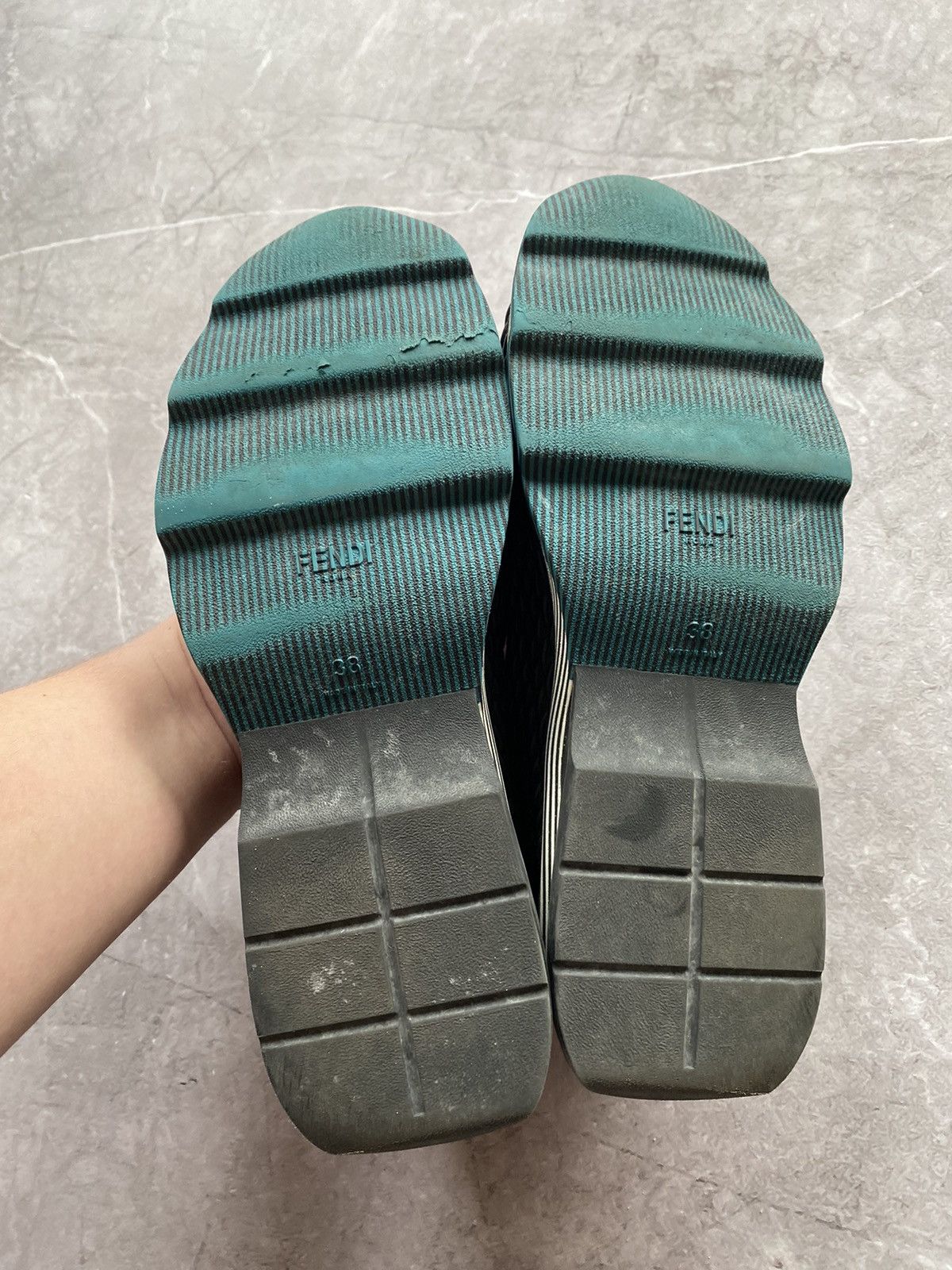 Fendi Classic FENDI Roma Flat Shoes Women's Made in Italy Size US 8 / IT 38 - 9 Thumbnail