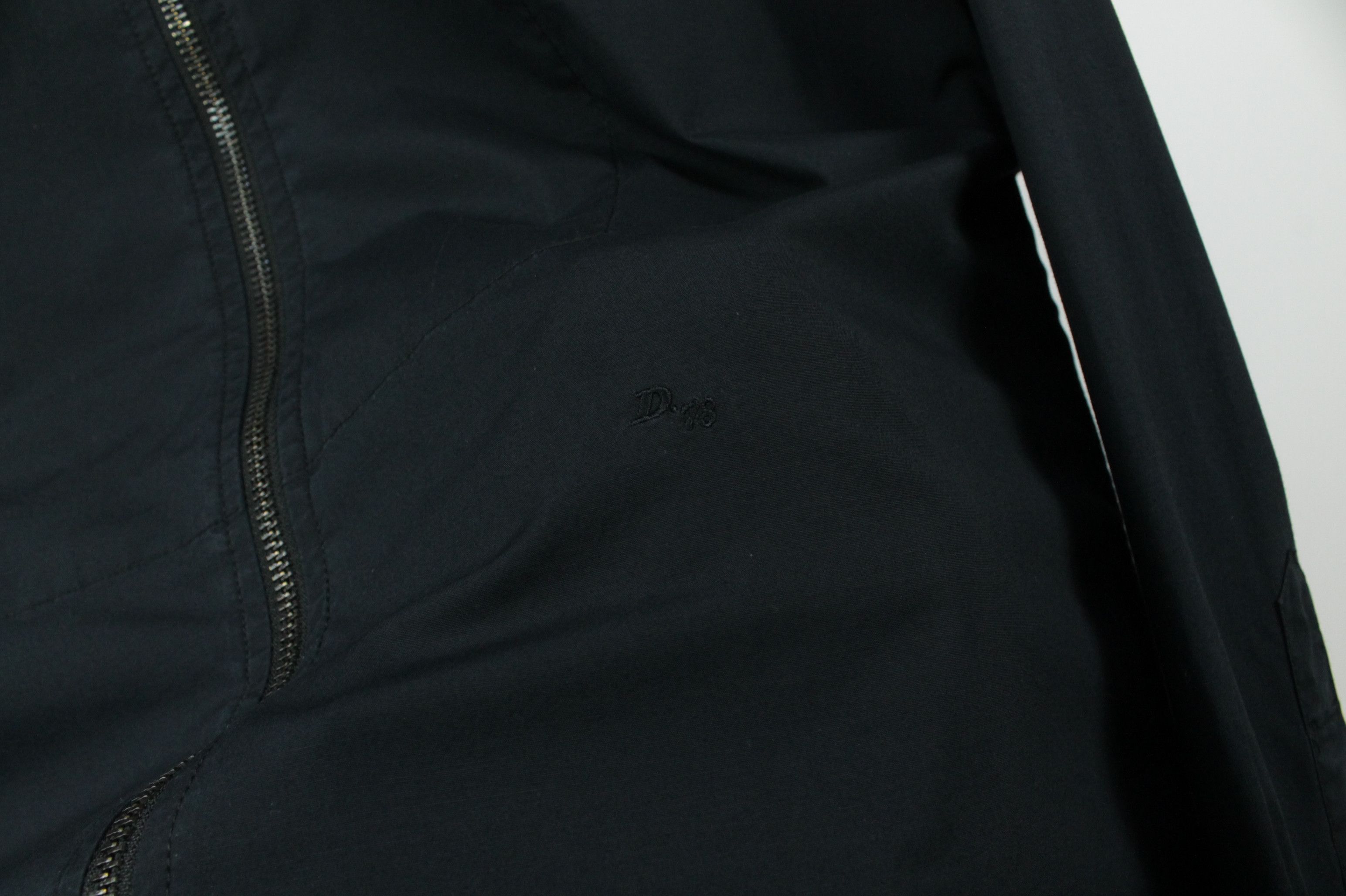 Diesel Diesel Slim Fit Full Zip Black Stretch Cotton Casual Shirt Size US L / EU 52-54 / 3 - 4 Thumbnail