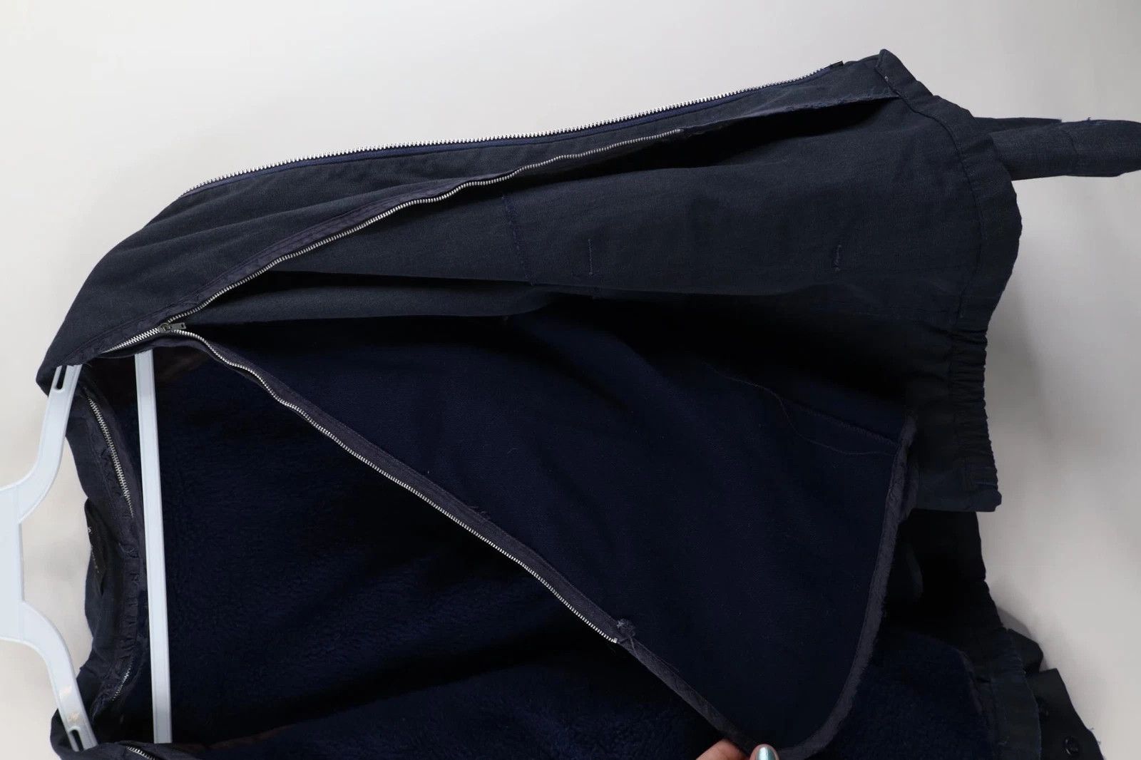 Vintage Vintage 60s Streetwear Lined Meachanic Work Jacket Blue USA Size US M / EU 48-50 / 2 - 12 Thumbnail