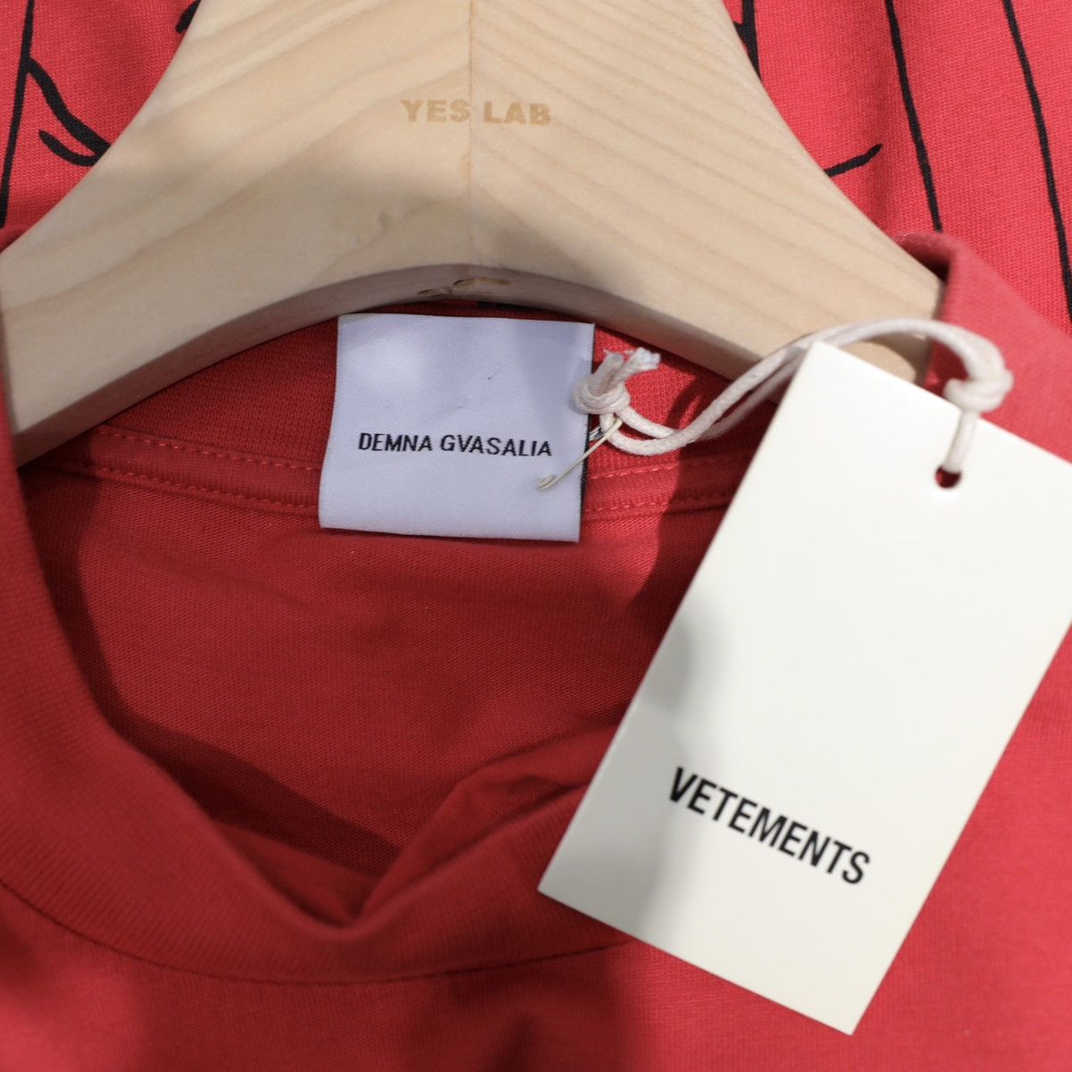 Vetements VETEMENTS 2018 Love Me To Death Cotton Long-Sleeve T-Shirt Size US S / EU 44-46 / 1 - 12 Thumbnail