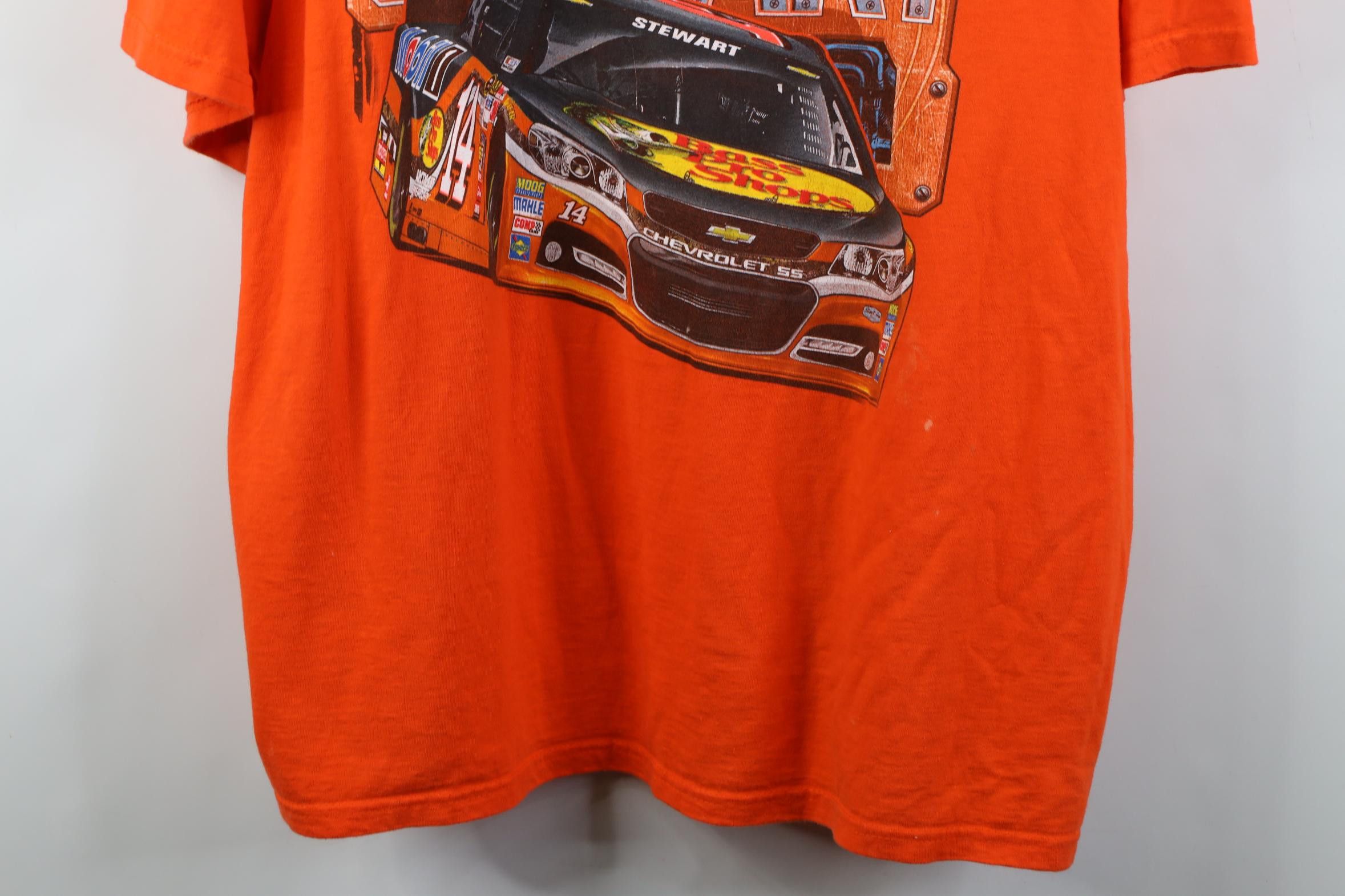 Vintage Vintage Y2K NASCAR Tony Stewart Racing Short Sleeve T-Shirt Size US XXL / EU 58 / 5 - 3 Thumbnail
