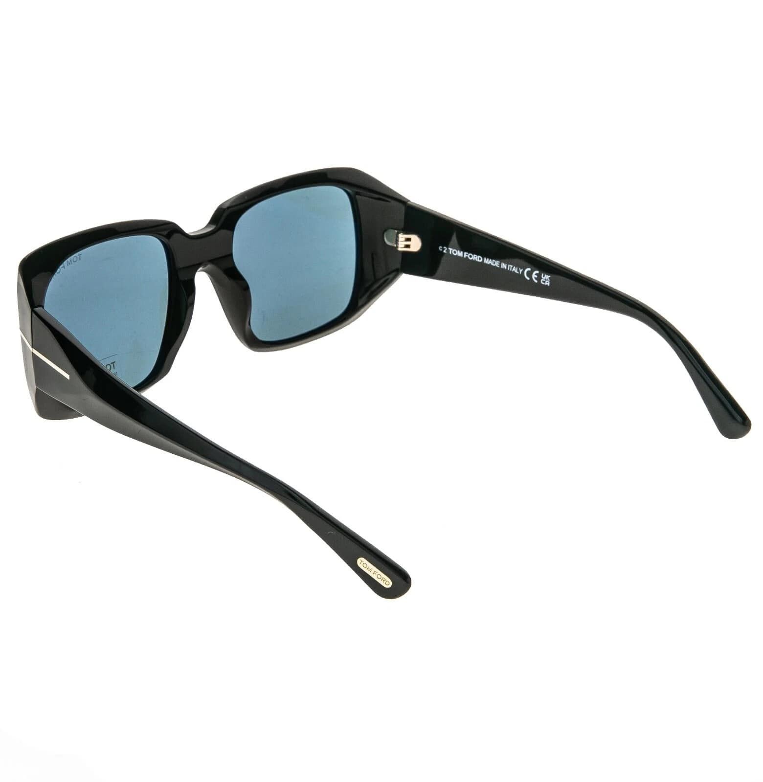 Tom Ford TOM FORD FT1035 RYDER-02 01V Black Modern Sunglasses 1035 Size ONE SIZE - 9 Thumbnail