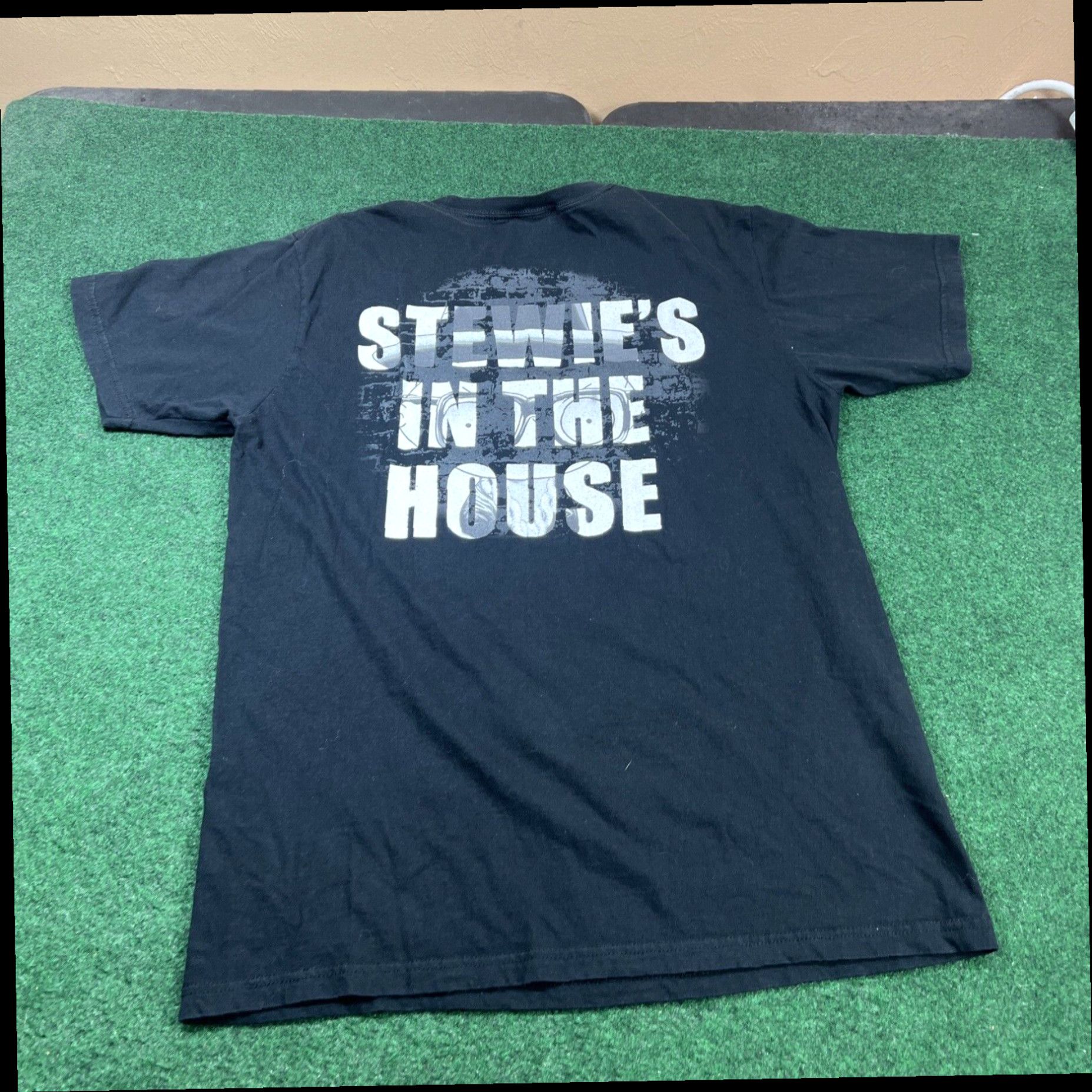 Changes Stewies in the House-Rap Tee Family Guy TV Show-Black T Shirt-XL Fits L Changes Size US XL / EU 56 / 4 - 7 Thumbnail