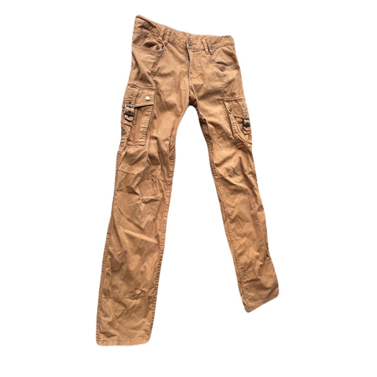 If Six Was Nine 2000s Japanese archive Vkei Belted Cargo Pants Y2K Size US 29 - 3 Thumbnail