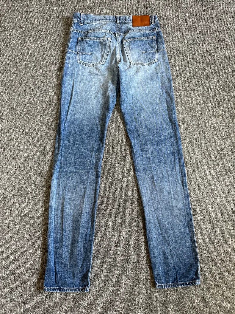 Dior Dior Leather jeans with washed blue back Size 28" / US 6 / IT 42 - 3 Thumbnail