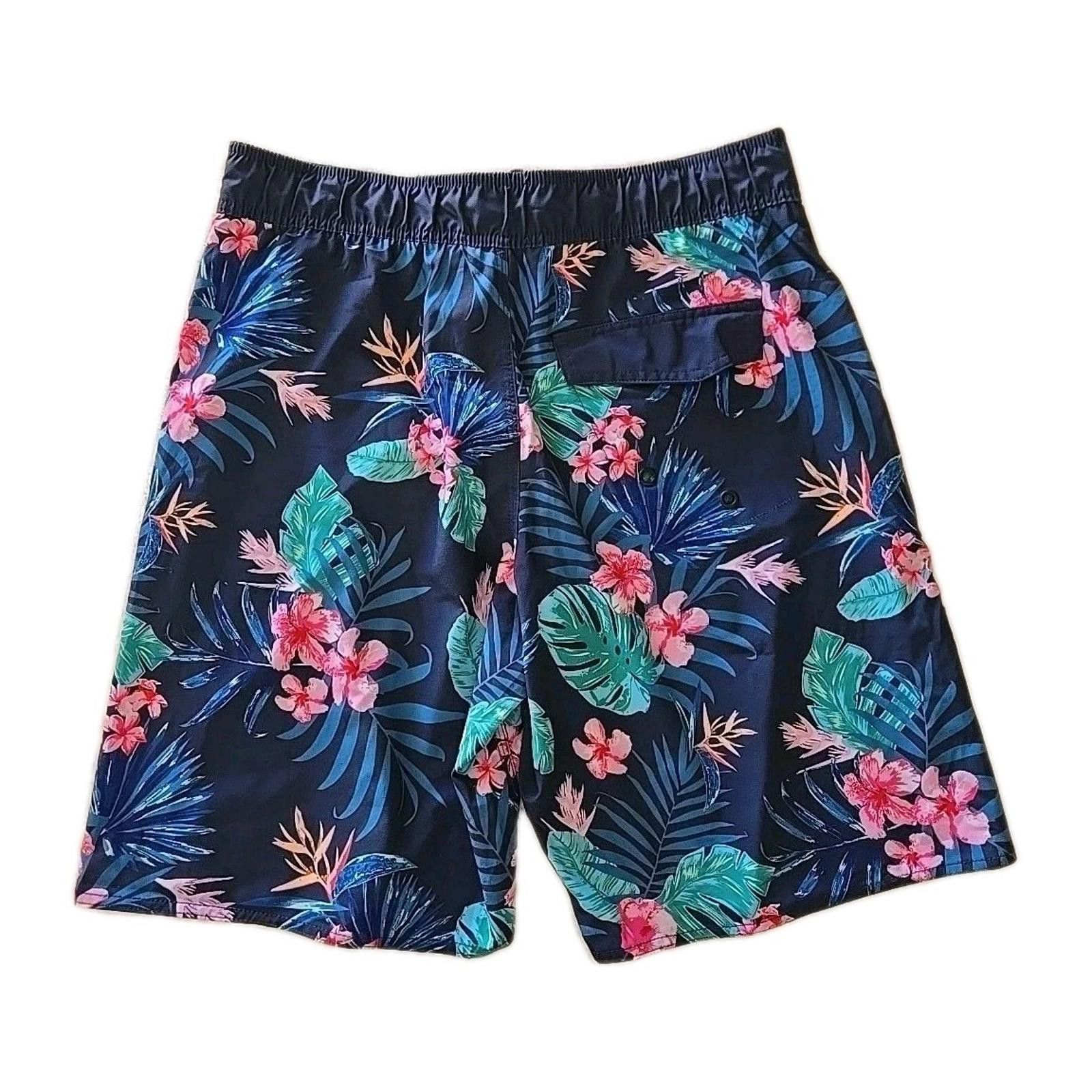 Generic Surplus SURPLUS CUSTOM CO. Swim Trunks Board Shorts Large Floral Size US 34 / EU 50 - 2 Thumbnail