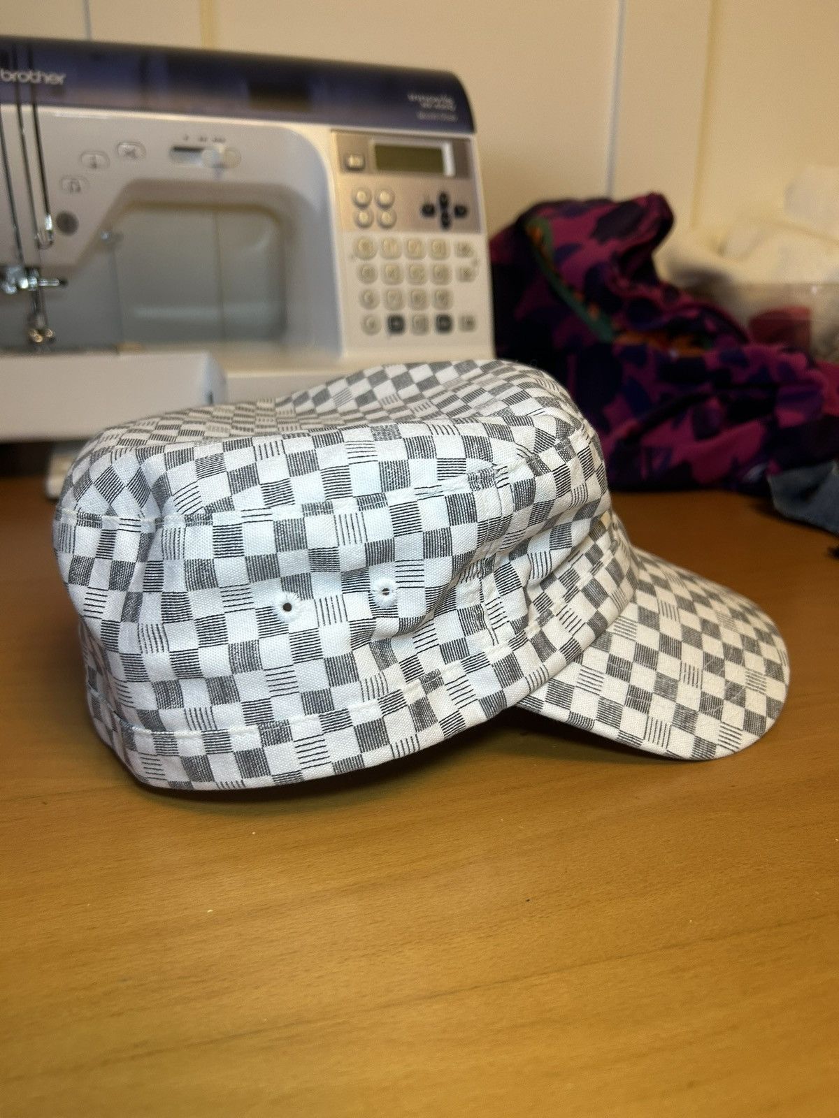 Nike Vintage Nike check “conductor” hat Size ONE SIZE - 3 Thumbnail