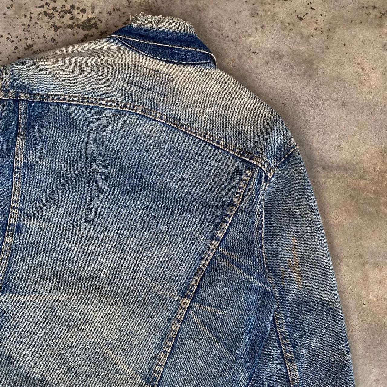 Levi's A BEAUTY PIECES LEVIS VINTAGE CRAZY FADED DISTRESSED DENIM Size US M / EU 48-50 / 2 - 6 Thumbnail