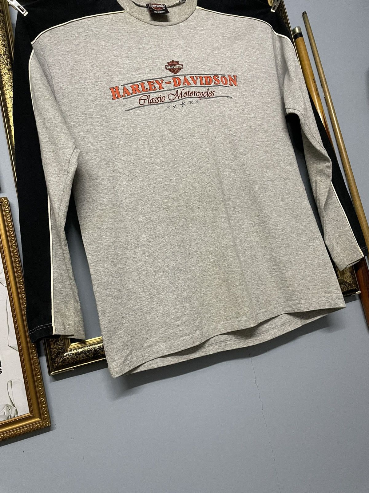 Harley Davidson Vintage 1990s Designer Harley Davidson ‘Classic Motorcyles’ Size US M / EU 48-50 / 2 - 4 Thumbnail