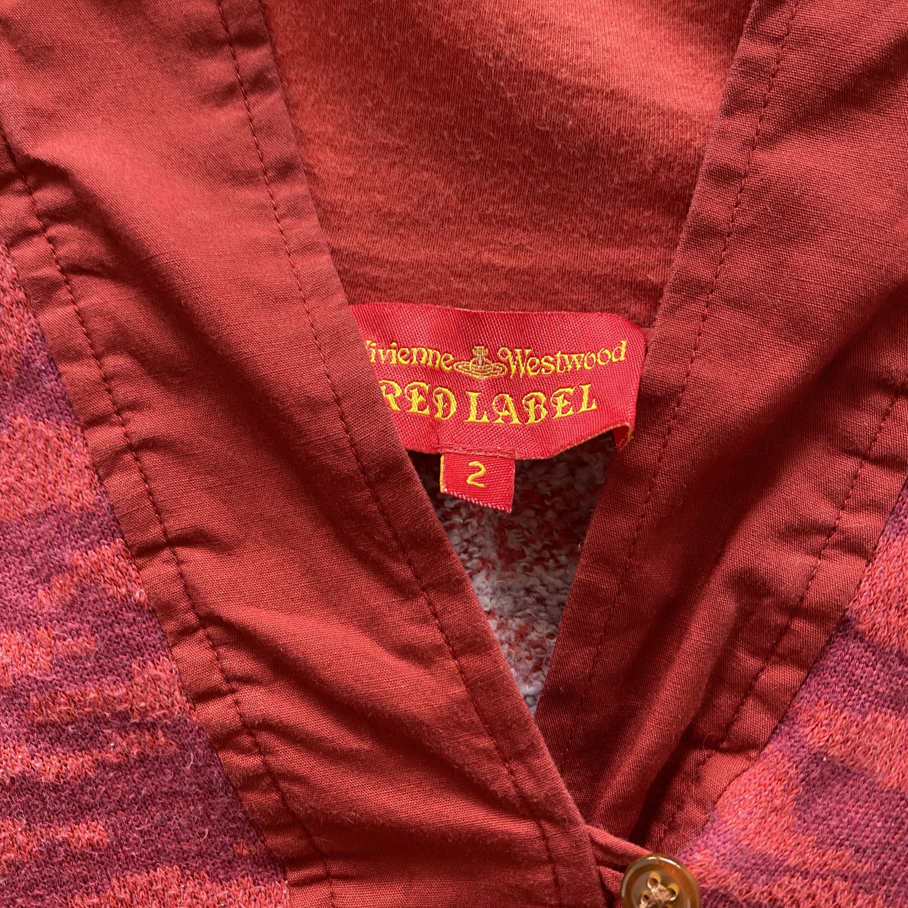 Vivienne Westwood Red Label Leopard Jacquard Knit Hoodie