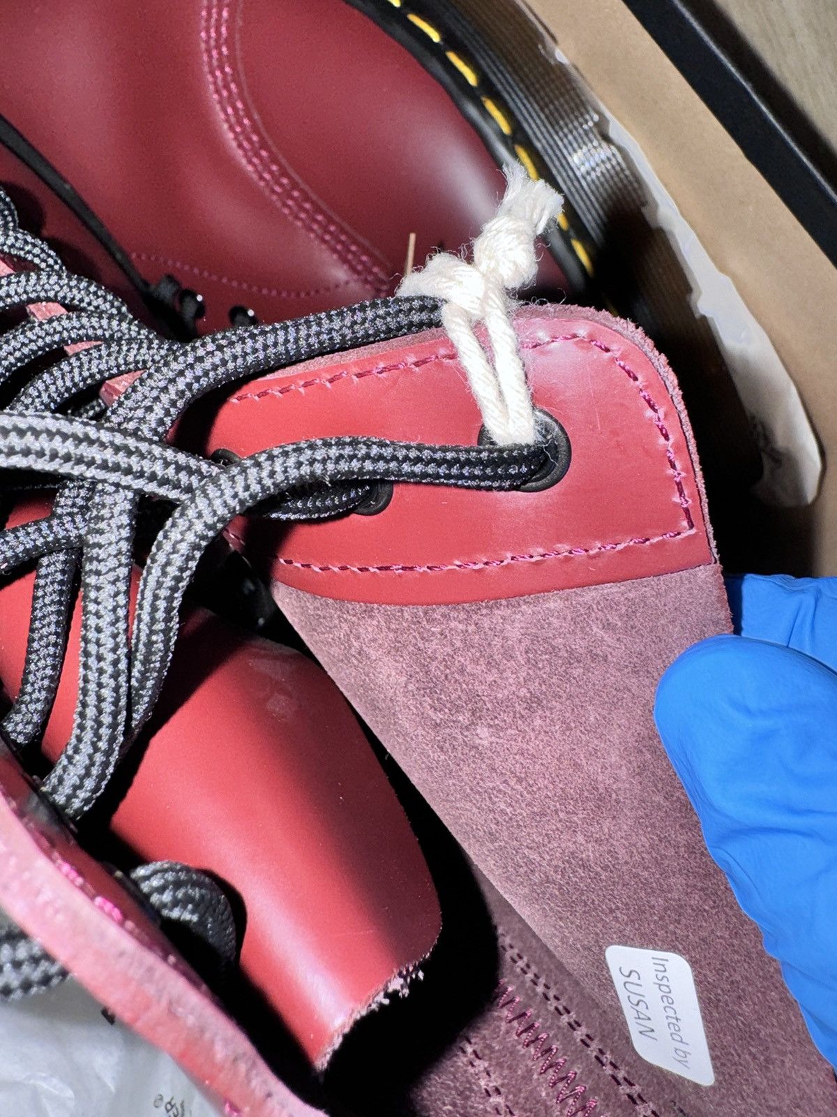 Dr. Martens × Undercover × Vintage Dr. Martens x Undercover 1460 boot Cherry Red Size US 10.5 / EU 43-44 - 9 Thumbnail