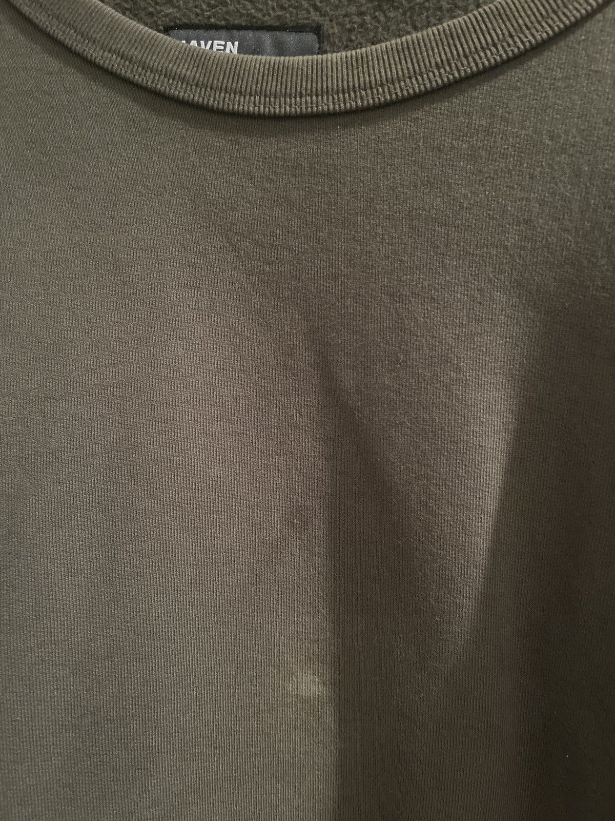 Haven Haven Basic Heavyweight Sweatshirt Olive Green Size US L / EU 52-54 / 3 - 2 Thumbnail