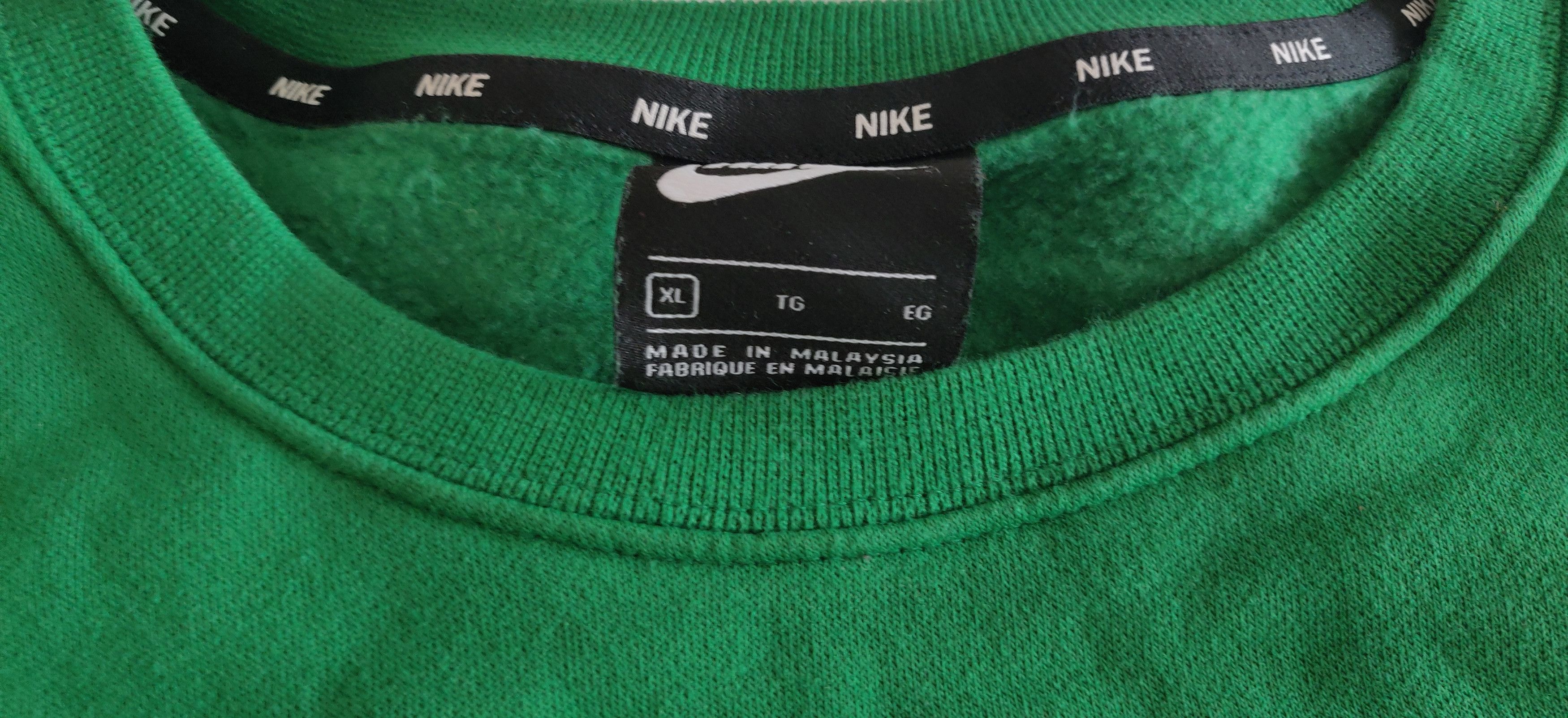 Nike Men's Nike Green Oregon Ducks Club Fleece Sweatshirt Size US XL / EU 56 / 4 - 2 Thumbnail