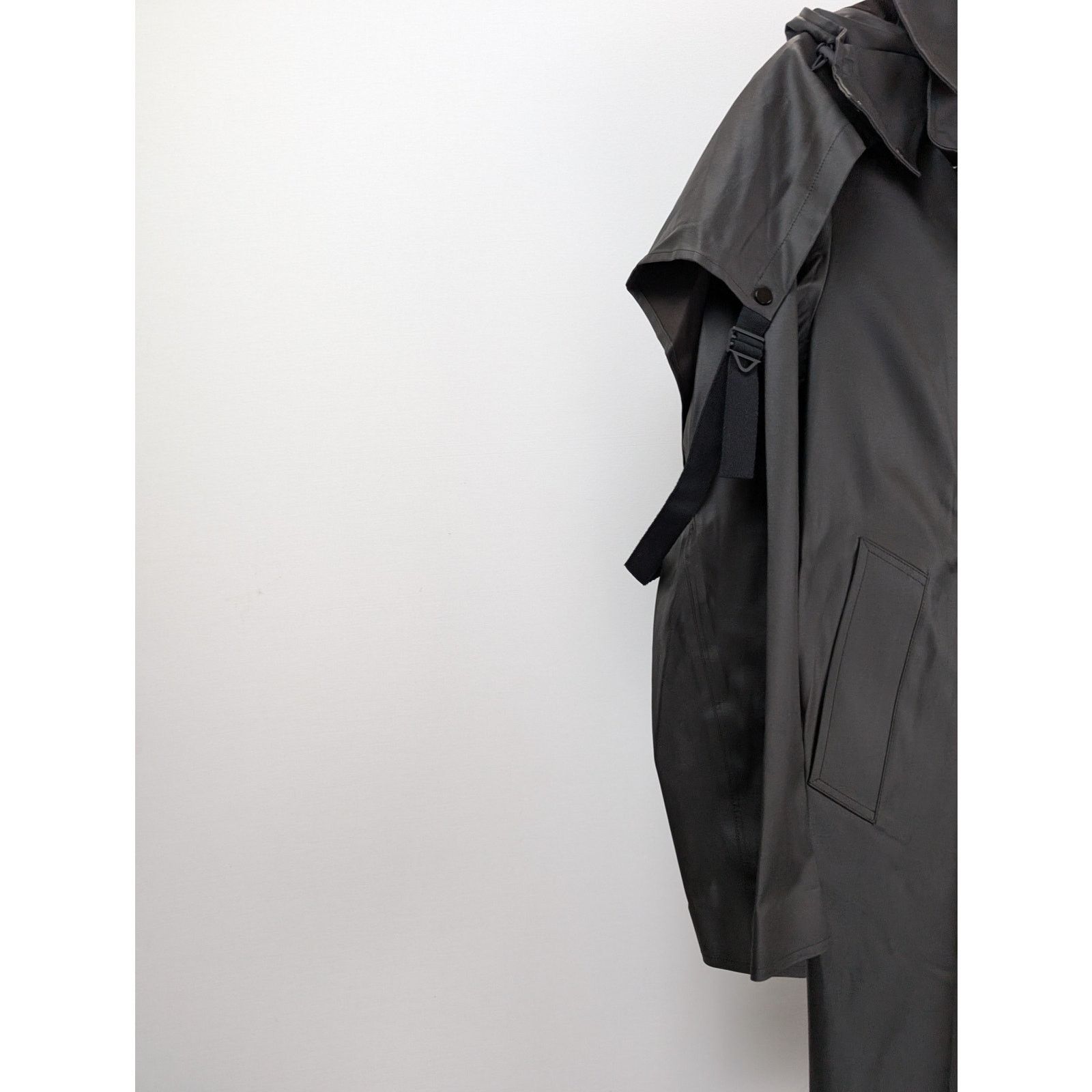 Bottega Veneta o1rshd1 Outerwear Coated Stretch Cotton Coat in Fondente Size US M / EU 48-50 / 2 - 5 Thumbnail