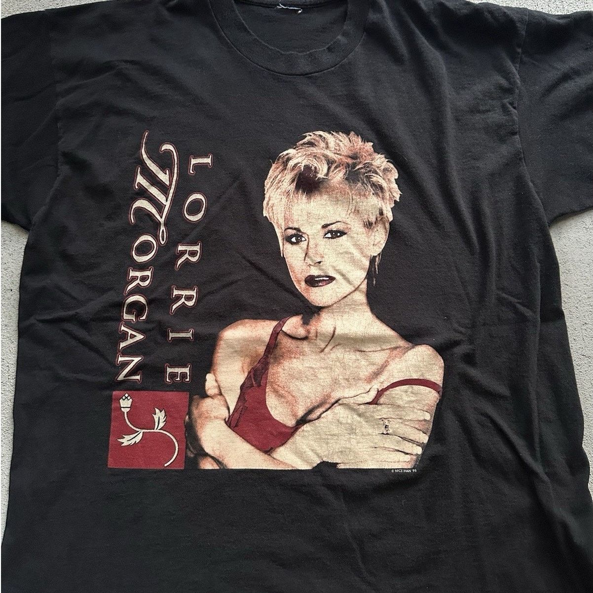 Band Tees × Vintage Vintage Lorrie Morgan Shirt 1995 XLBack In Your Arms Again Size US XL / EU 56 / 4 - 2 Thumbnail