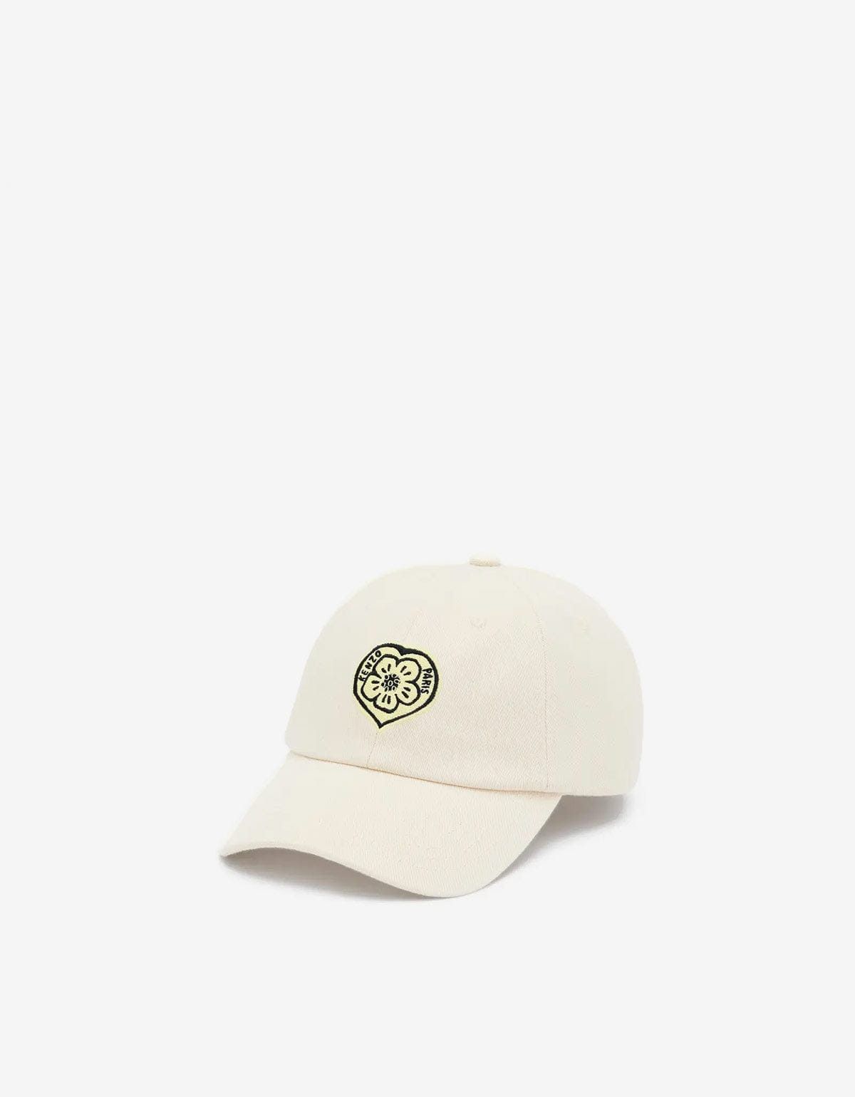 Kenzo Kenzo Boke Heart Beige Embroidered Cap Size ONE SIZE - 1 Thumbnail