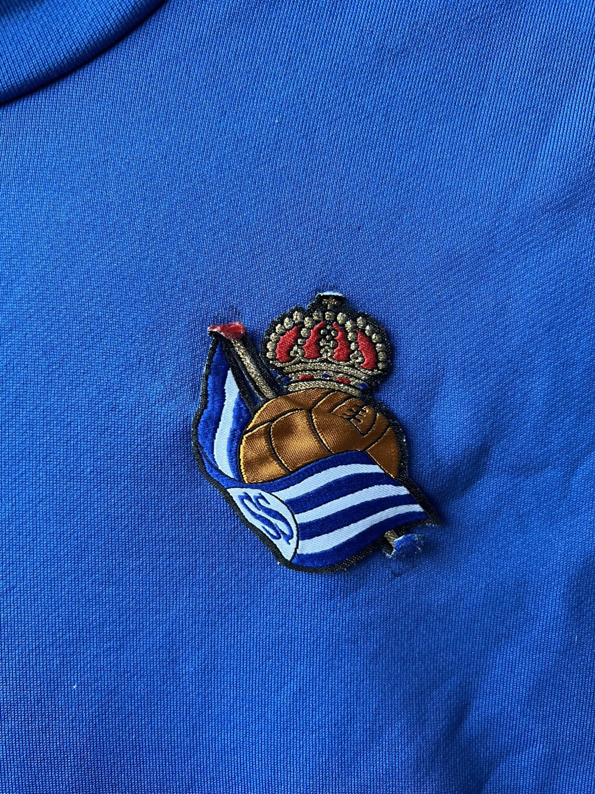 Nike 2012/13 REAL SOCIEDAD TRAINING SOCCER FOOTBALL SWEATSHIRT XL Size US XL / EU 56 / 4 - 7 Thumbnail