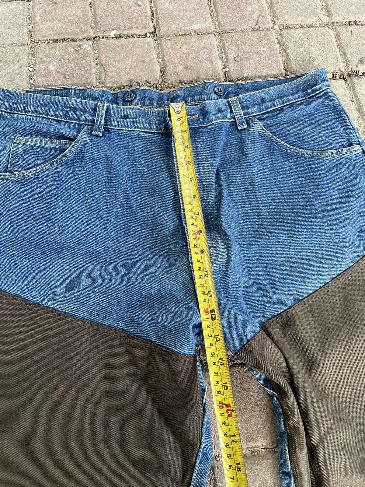 Vintage × Wrangler Baggy Wrangler Denim Size US 39 - 13 Thumbnail