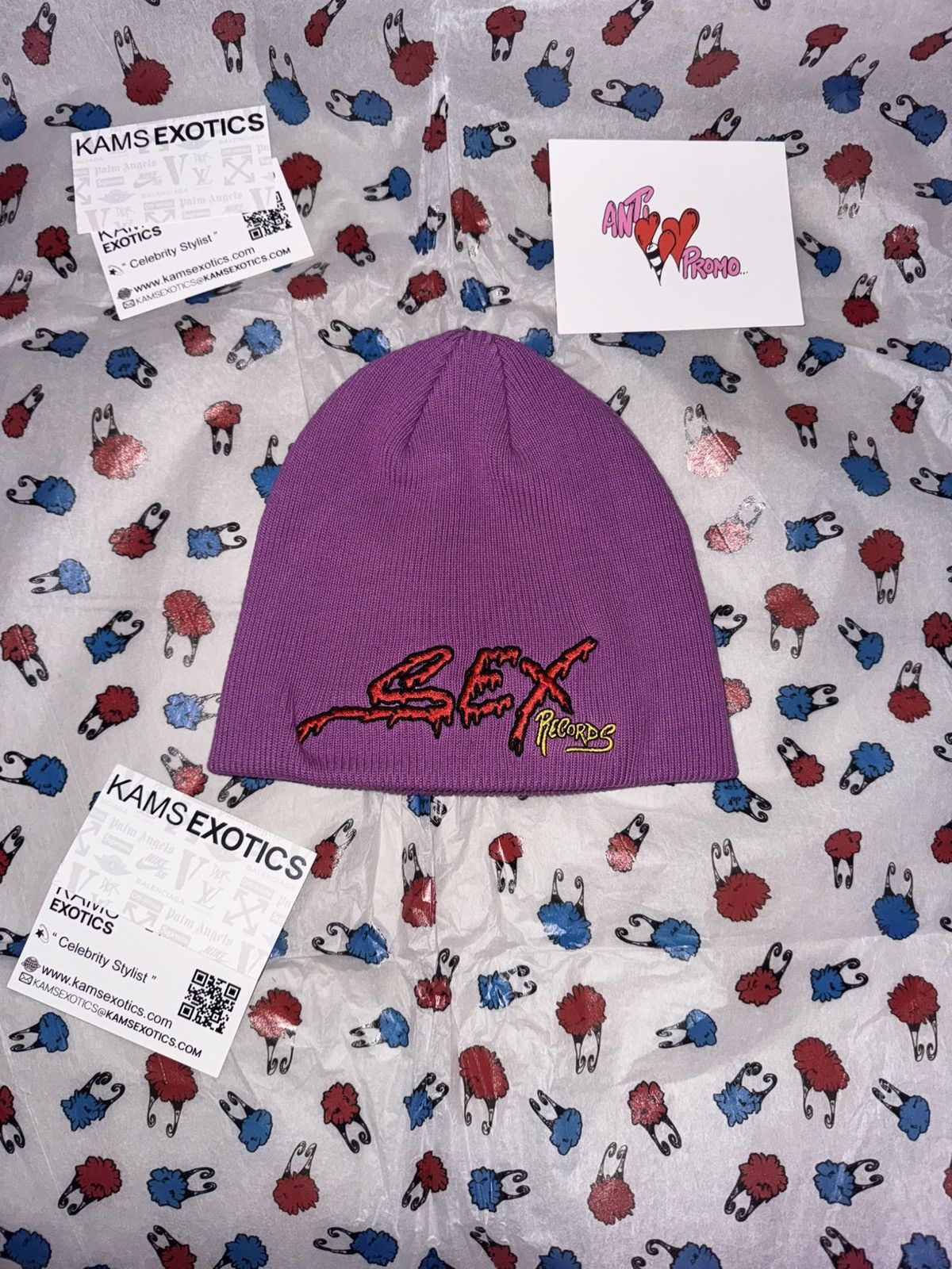 Anti Promo “Matty Boy” Sex Records Beanie