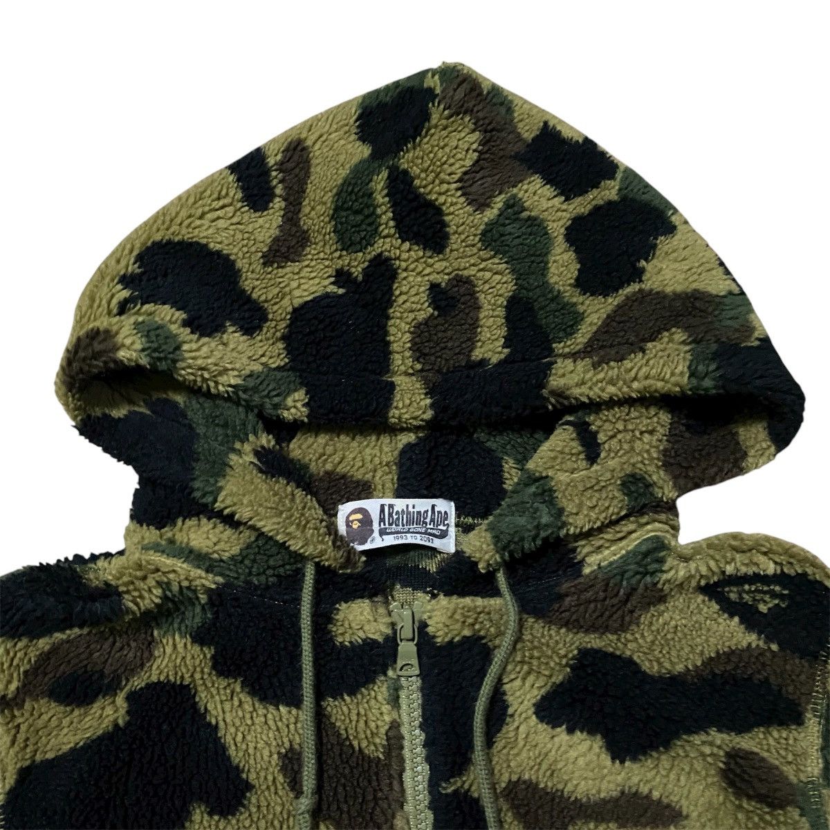Bape Bape 1st Camo Boa Fleece Jacket Size XS / US 0-2 / IT 36-38 - 15 Thumbnail