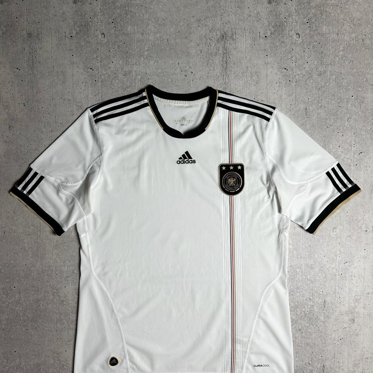 Adidas × Vintage 🇩🇪 VINTAGE ADIDAS DEUTSCHER FUSSBALL-BUND T-SHIRT 2010 Size US XL / EU 56 / 4 - 2 Thumbnail