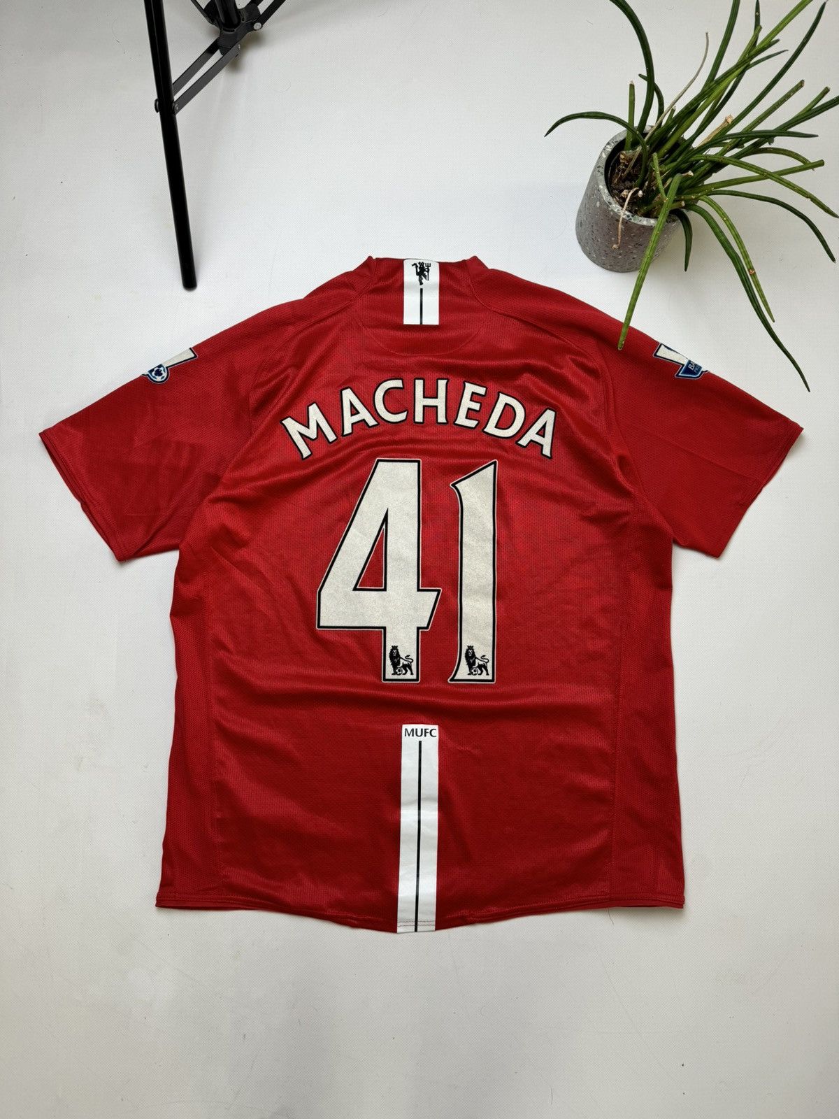 Nike Vintage rare Nike Manchester United soccer jersey Macheda Size US L / EU 52-54 / 3 - 1 Thumbnail