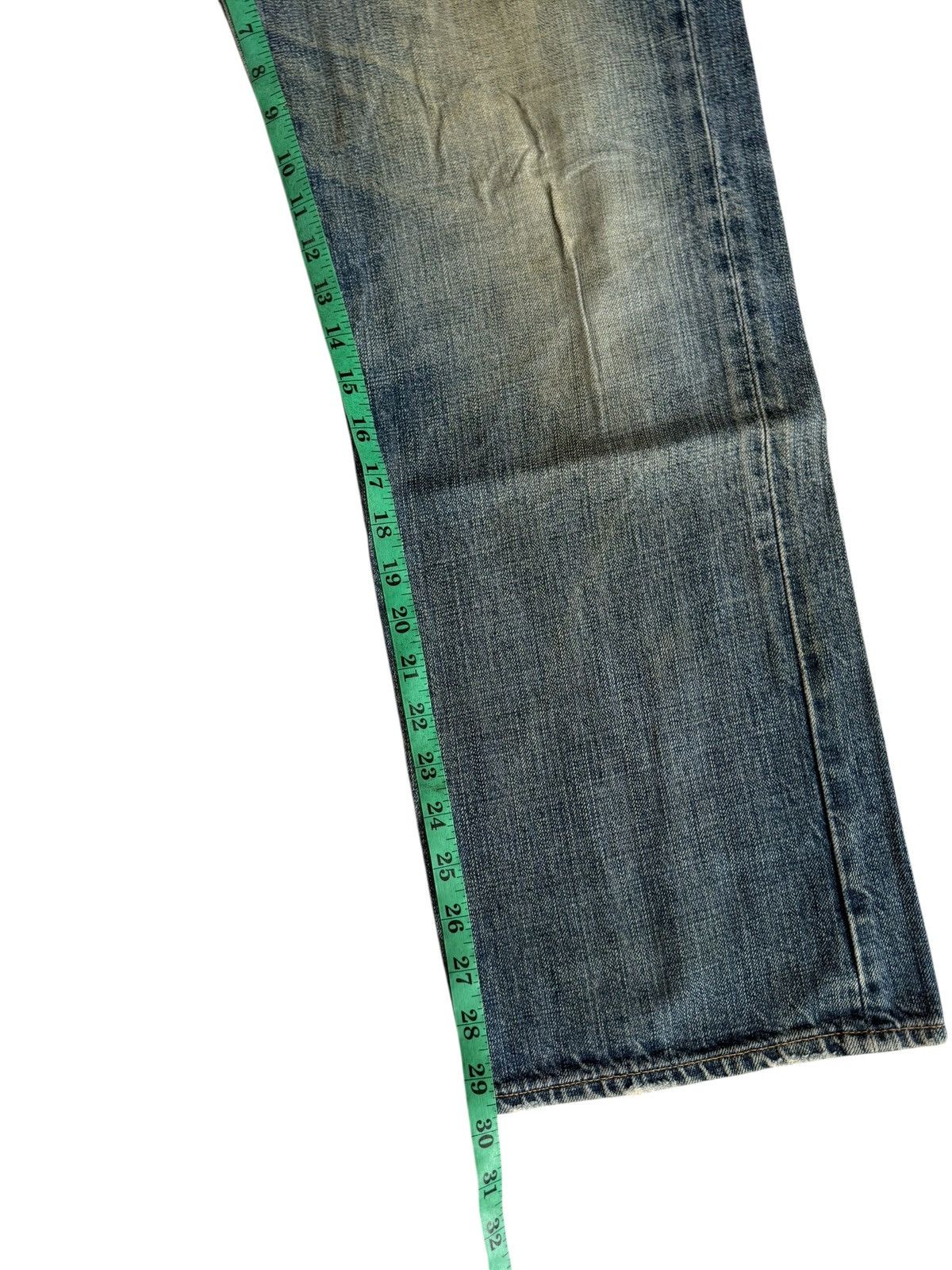 Gap Vintage Y2K Gap Baggy Distressed Nice Design Denim Jeans Size US 33 - 14 Thumbnail