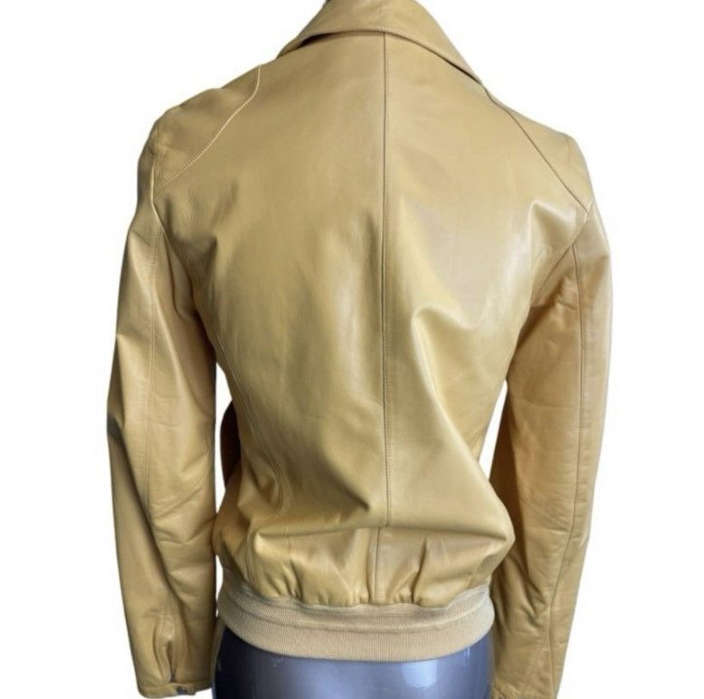 Loro Piana Loro Piana Italy Lambskin Leather Bomber Jacket Womens IT 40 Size S / US 4 / IT 40 - 2 Thumbnail