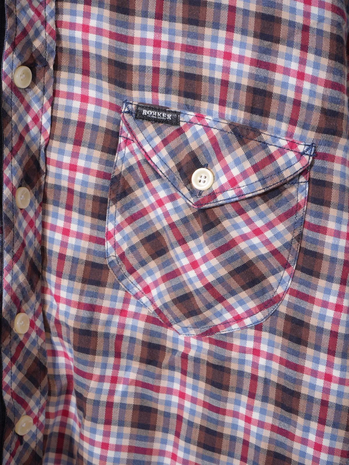 THE ROKKER COMPANY ROKKER Checked shirt longsleeve sz XXL fits XL Size US XXL / EU 58 / 5 - 2 Thumbnail