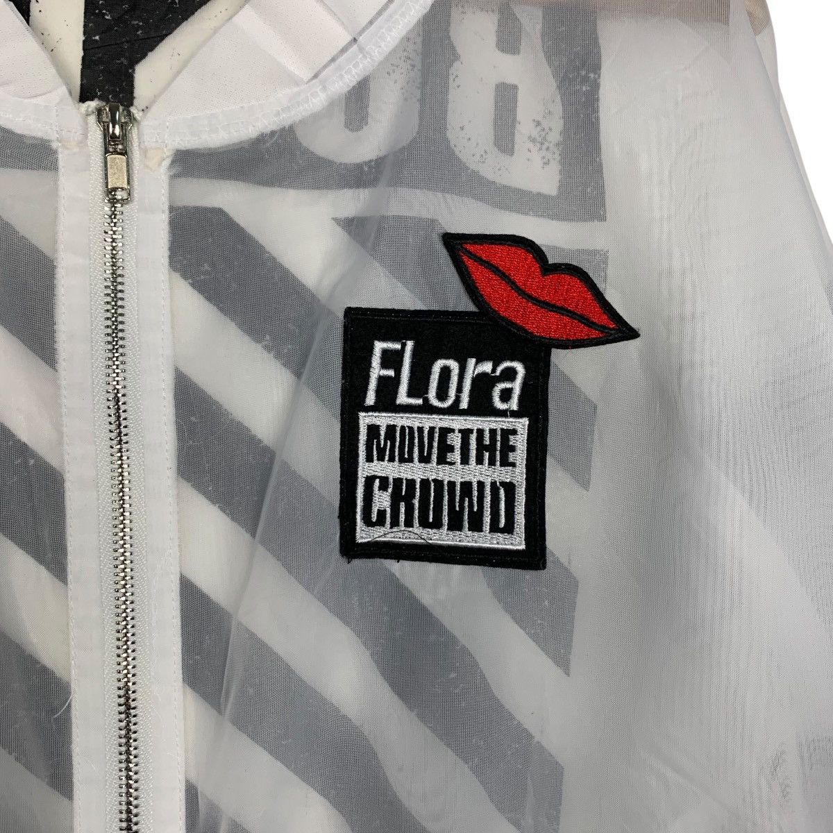 Japanese Brand KUSO Printed Polyester Light Jacket #2766-C125 Size M / US 6-8 / IT 42-44 - 13 Thumbnail