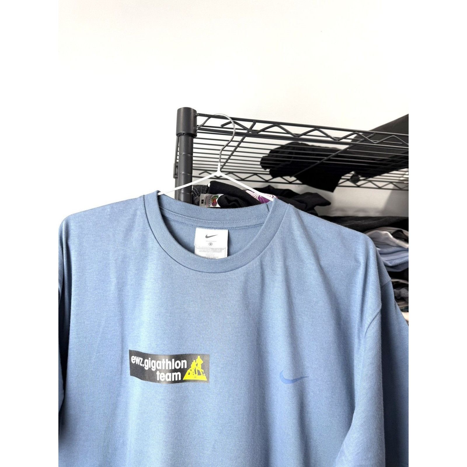 Nike 00’s Vintage Nike Marathon T Shirt Y2K Size US M / EU 48-50 / 2 - 3 Thumbnail
