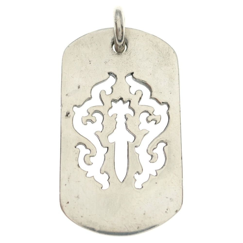 Chrome Hearts Chrome Hearts D Tag Dagger Pendant Silver Size ONE SIZE - 1 Thumbnail