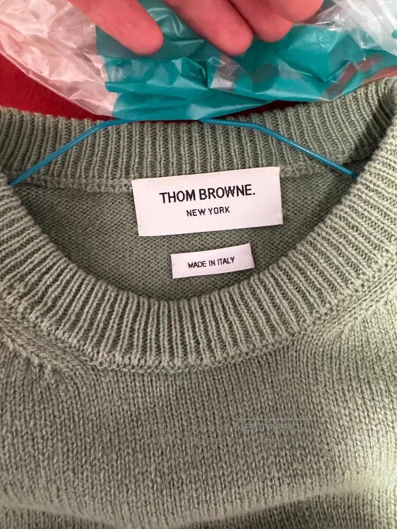 Thom Browne Thom Browne Striped Wool Sweater Size US M / EU 48-50 / 2 - 3 Thumbnail