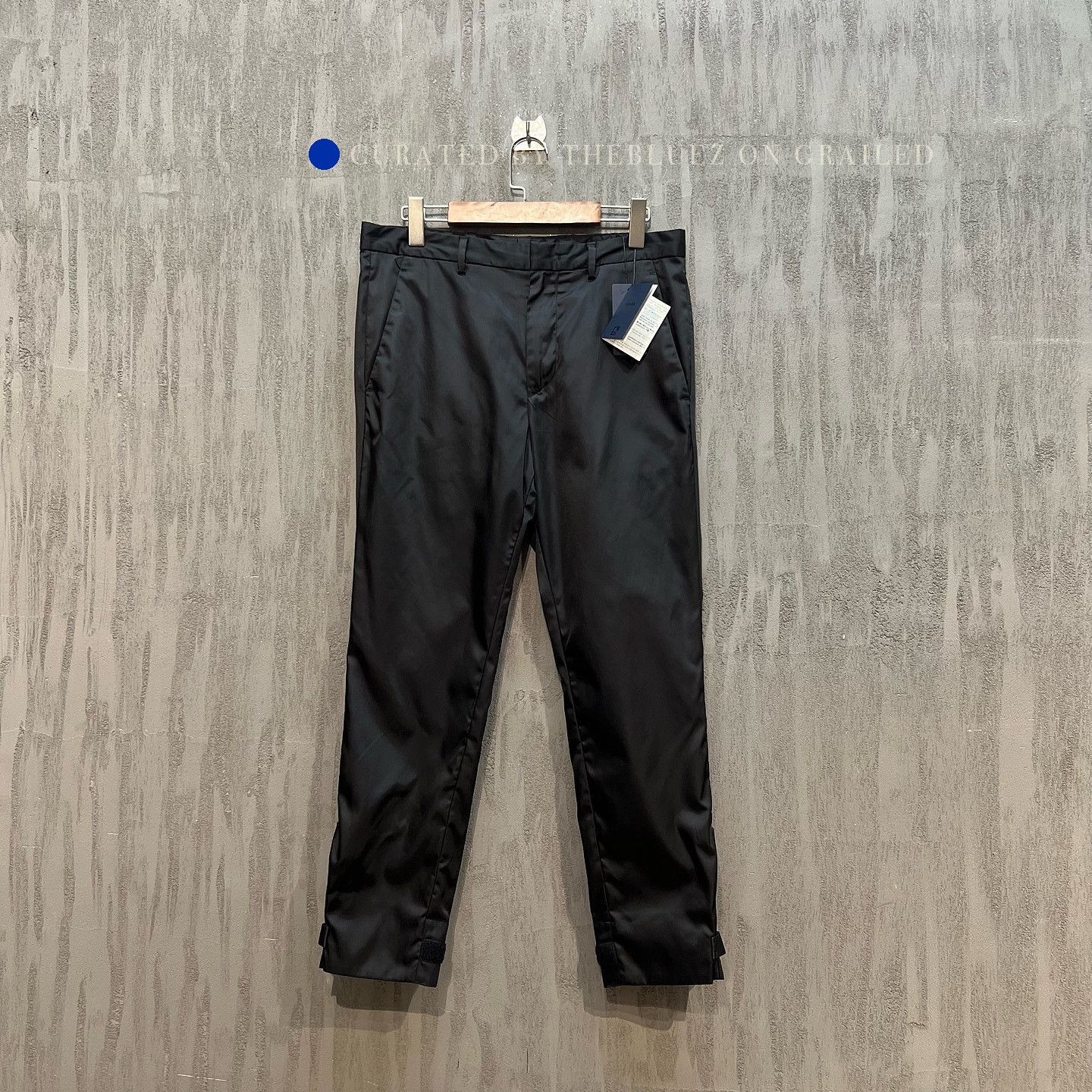 Prada Sleek Black Casual Pants, Size 30 Size US 30 / EU 46 - 1 Thumbnail
