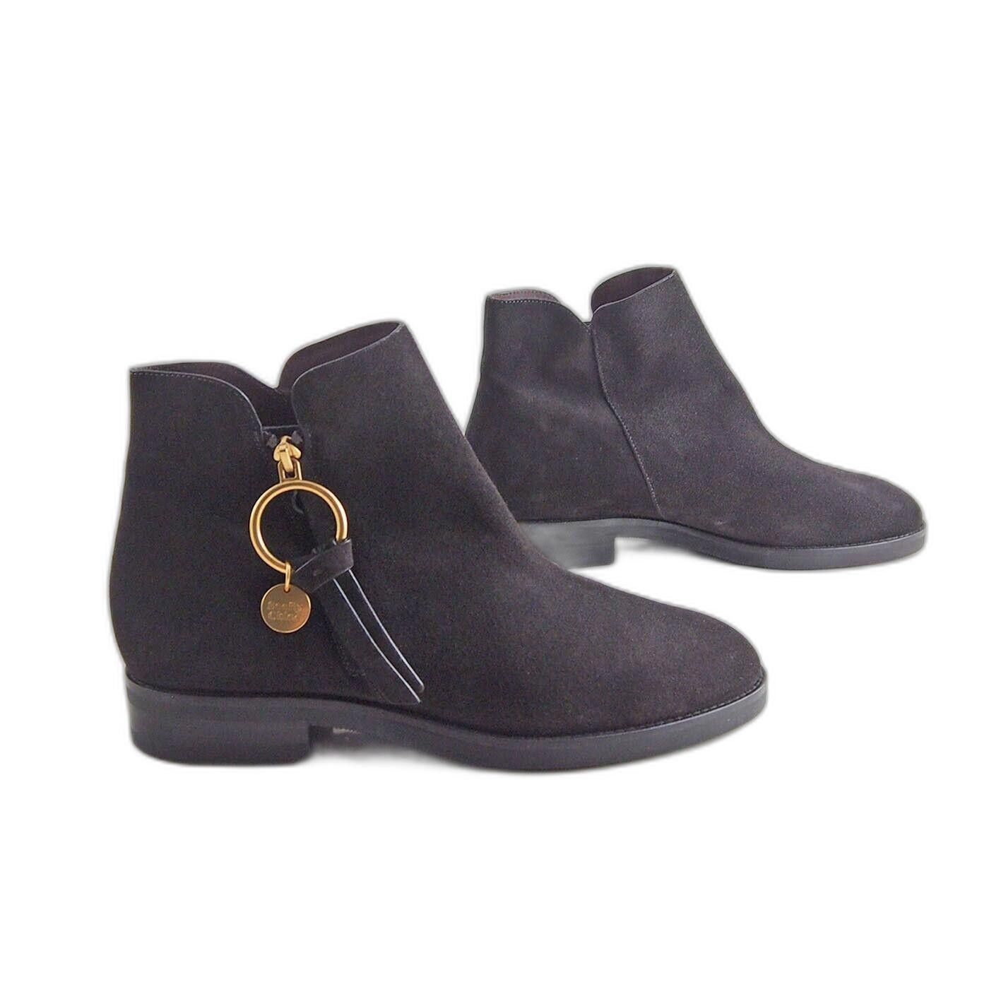 See by Chloe See by Chloe Chelsea Ankle Boots Brown Suede US 11.5 EU 41.5 Size US 11.5 / IT 41.5 - 2 Thumbnail