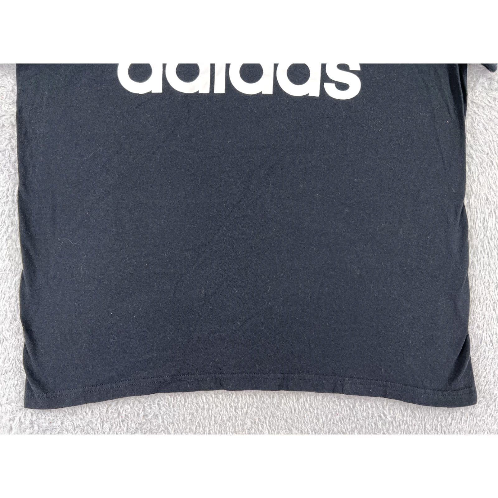 Adidas ADIDAS Shirt Mens Large Gray Short Sleeve Logo Print 100% Cotton Crew Neck - Mens L Gray Adidas Shirt Logo Print Cotton Crewneck Short Sleeve 90s? Size US L / EU 52-54 / 3 - 5 Thumbnail