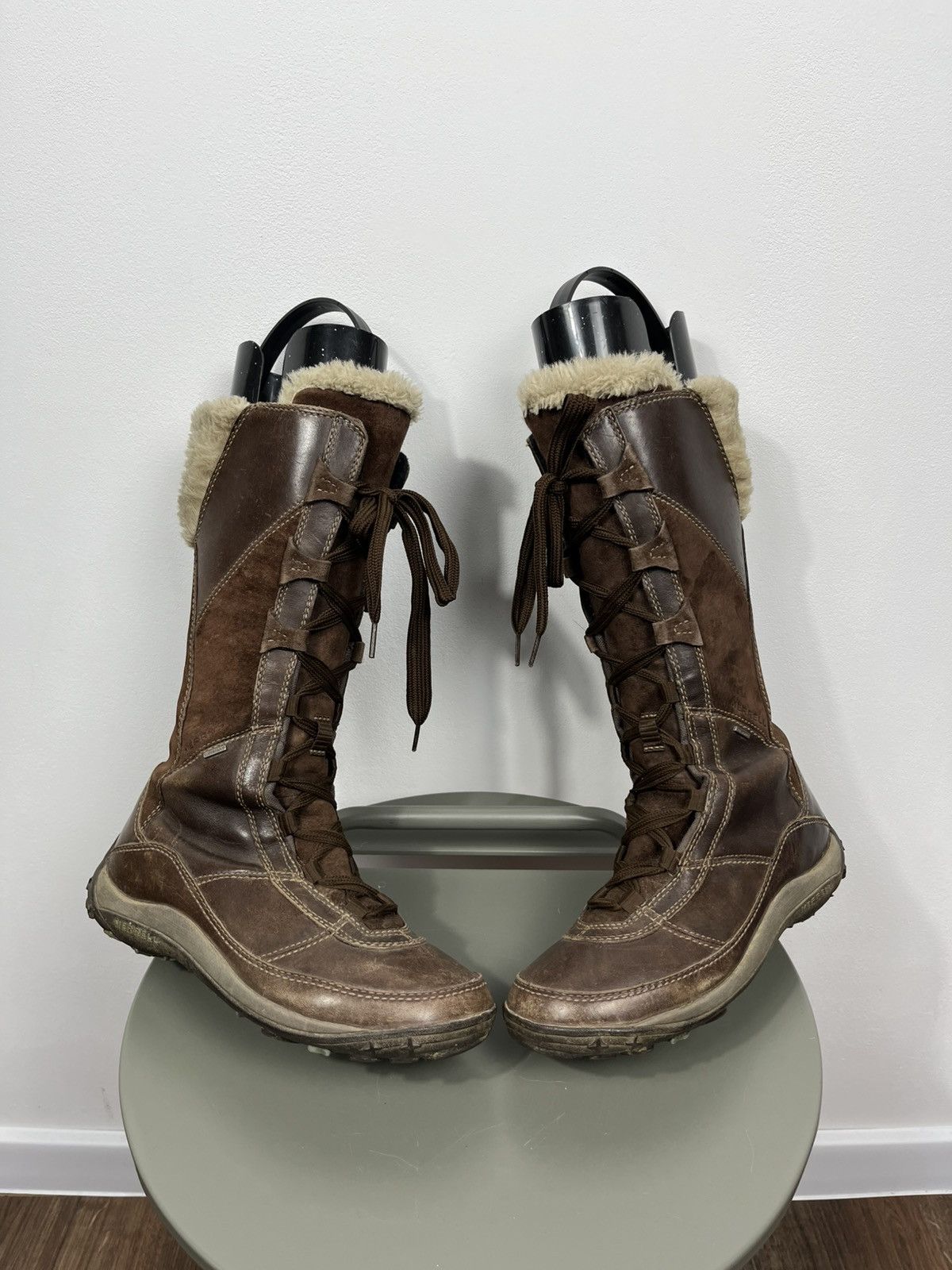 Merrell Merrell Tall Lace Up Waterproof Leather Boots US 8 EU 38.5 Size US 8 / IT 38 - 1 Thumbnail