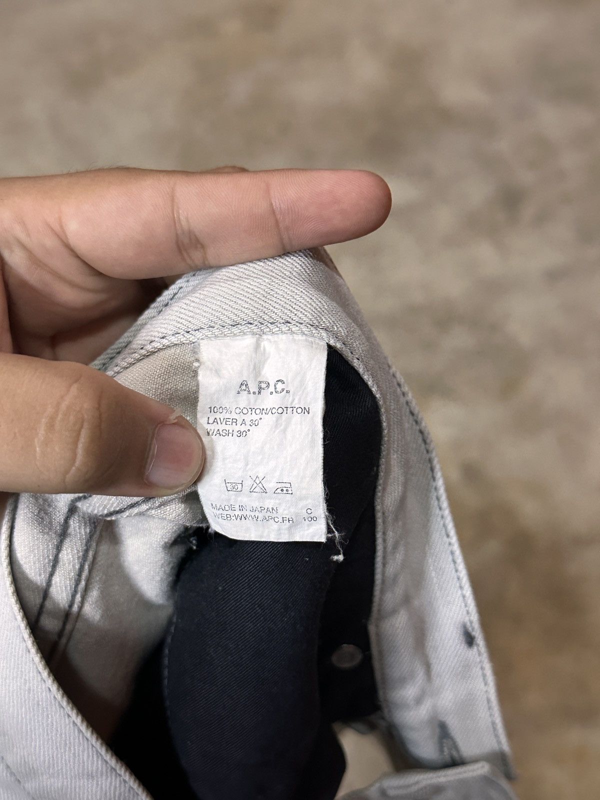A.P.C. A.P.C Jeans Size US 32 / EU 48 - 5 Thumbnail