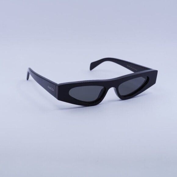 Gucci Gucci GG1634S 006 Sunglasses Black Cat Eye Frame, Grey  display picture 3