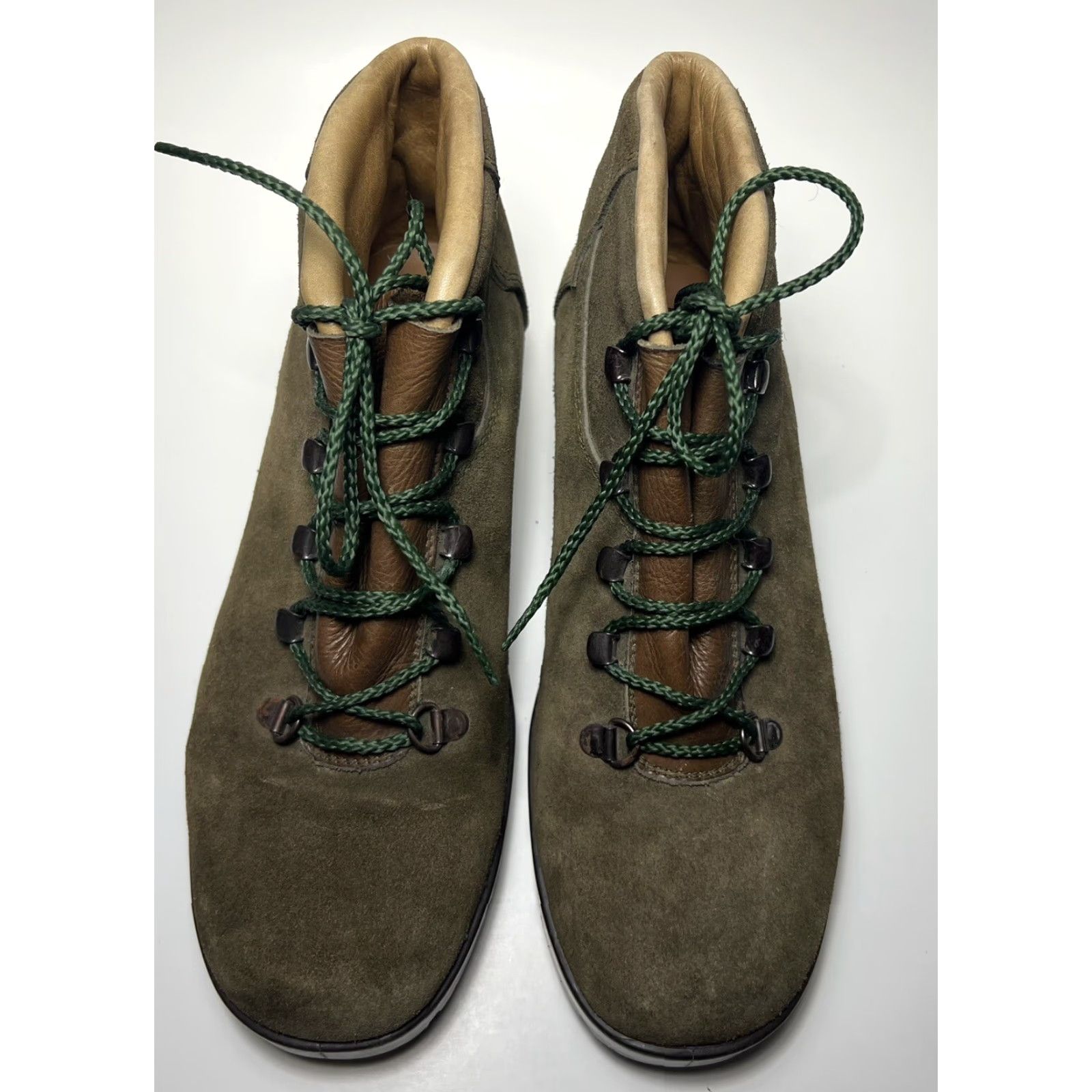 Red Wing Red Wing Mountaineering Suede Hiking Boots Vendramini Italy Soles 6.5 Women 7.5 Boots Brown Suede Hiking, Trail Italy Mens Womens 6.5 7.5 Size US 8 / IT 38 - 5 Thumbnail