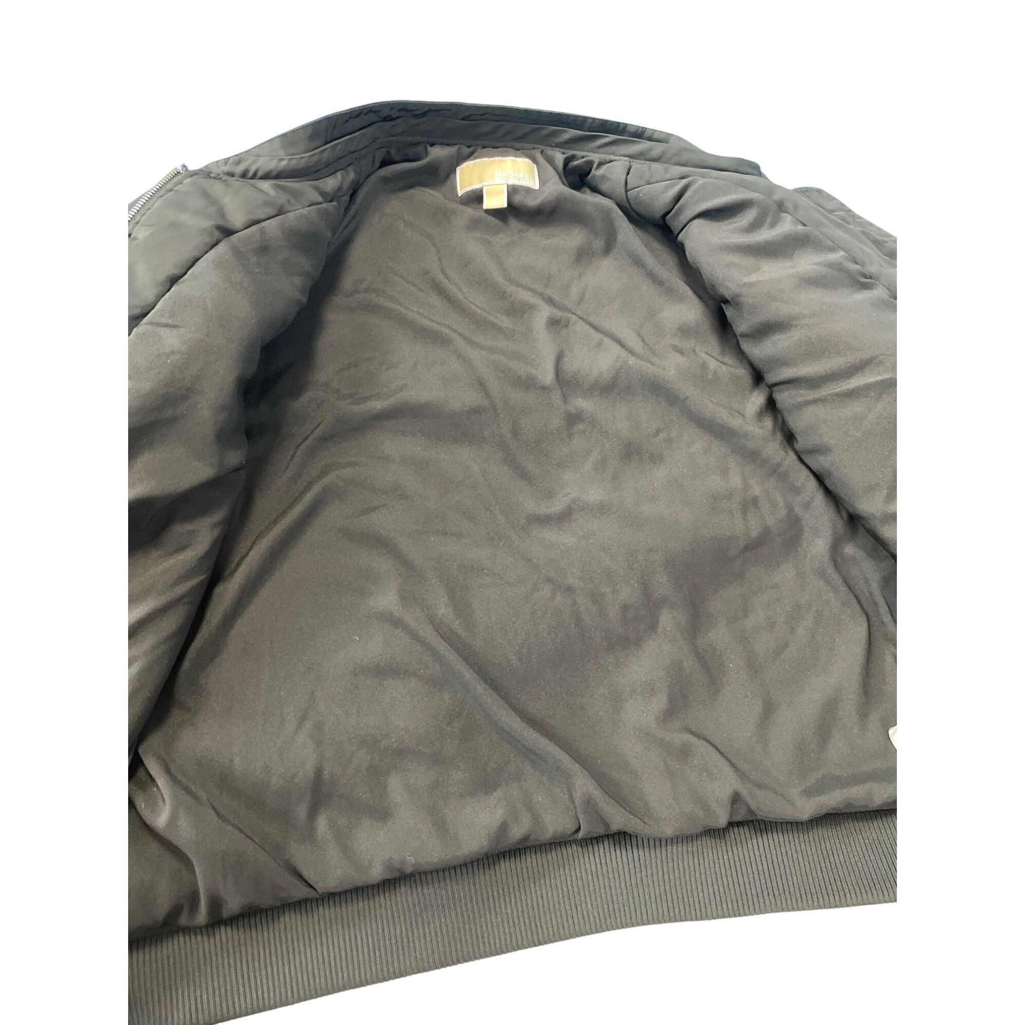 Michael Kors Michael Kors Mens Black Bomber Jacket Coat Size L SKU 9291 Size US L / EU 52-54 / 3 - 10 Thumbnail