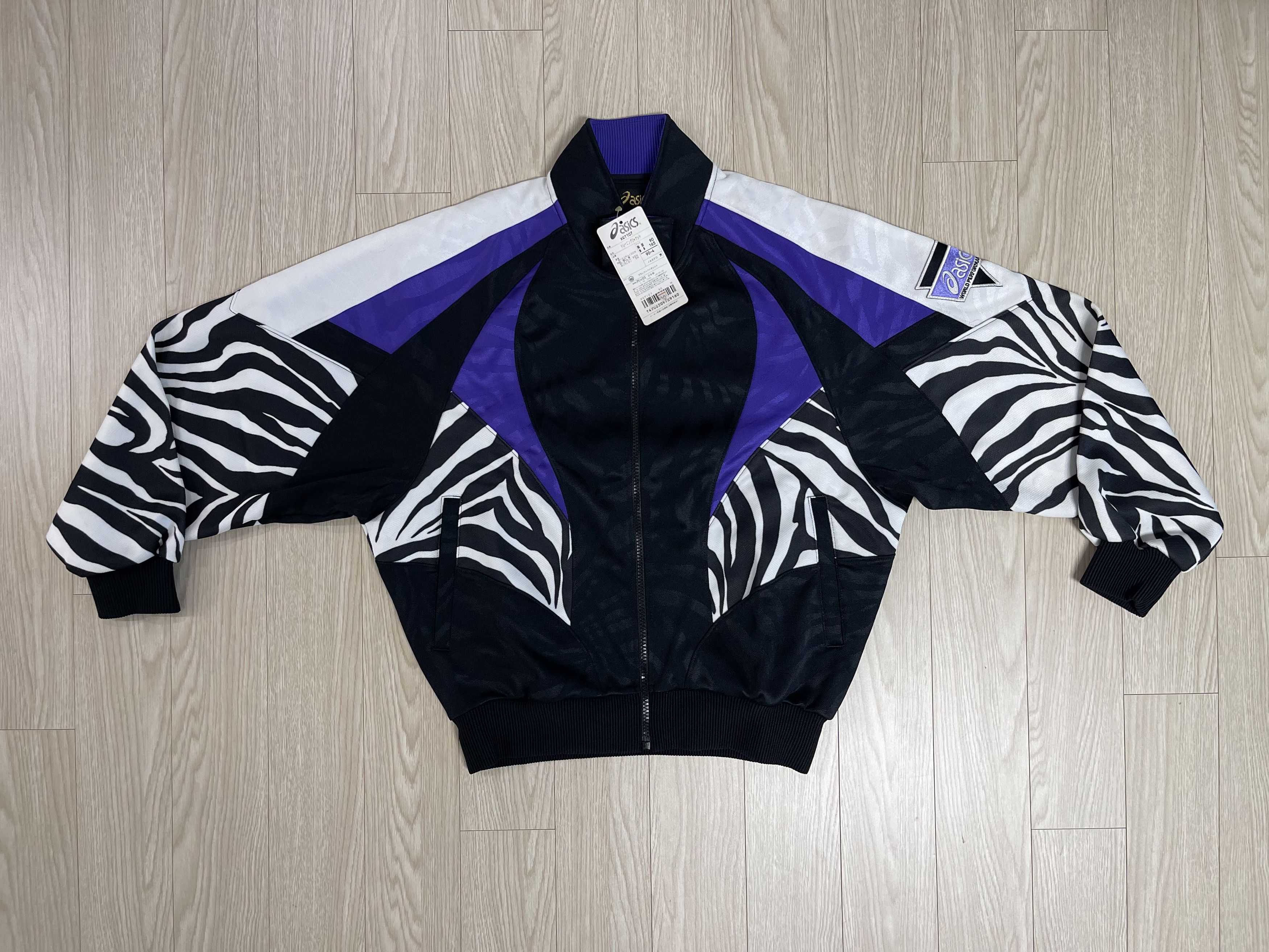 Asics ASICS ZEBRA Old Japan Edition 90’s Vintage Track Top Set Size M / US 6-8 / IT 42-44 - 2 Thumbnail